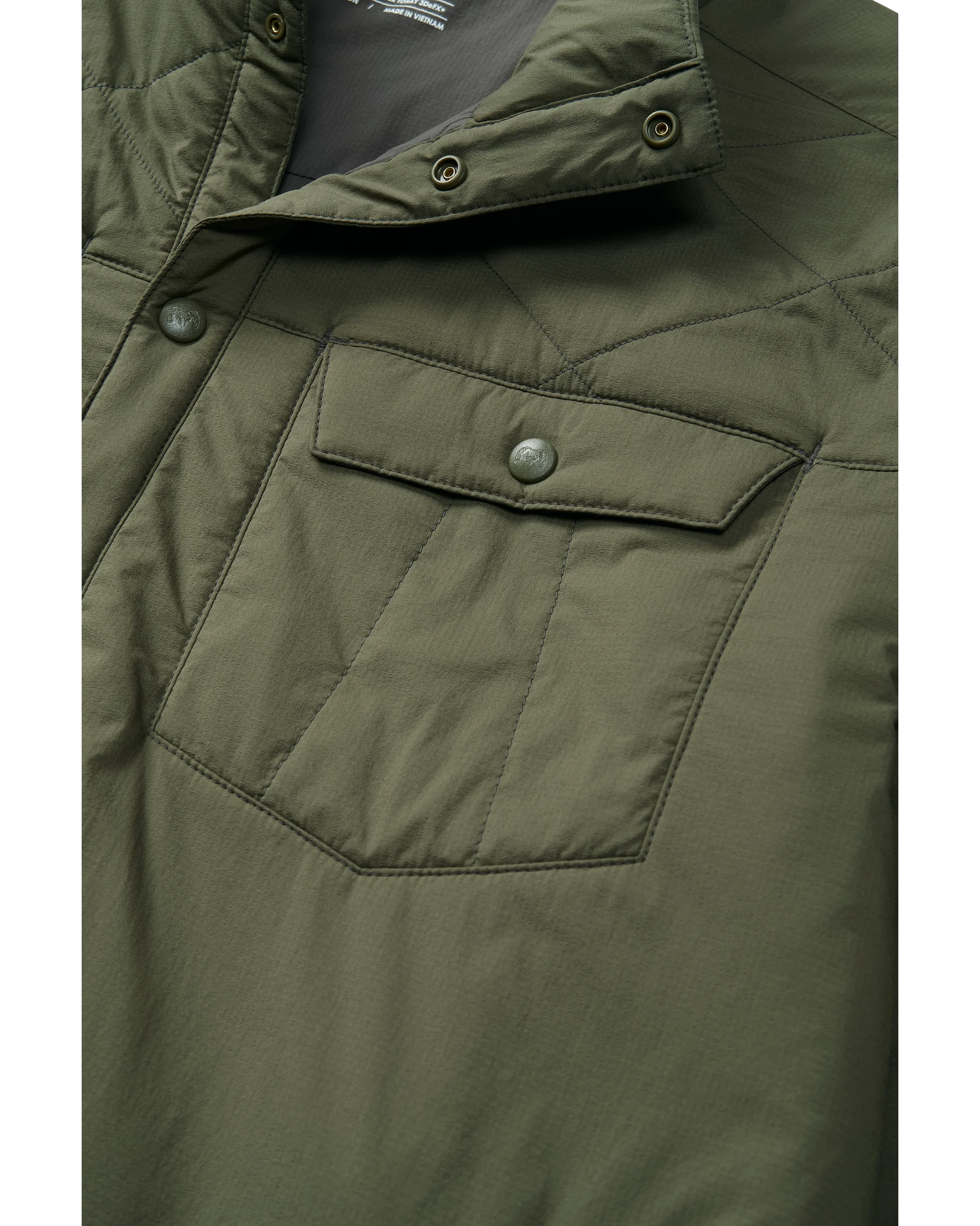 Base Camp Insulated Snap Shirt | Olive