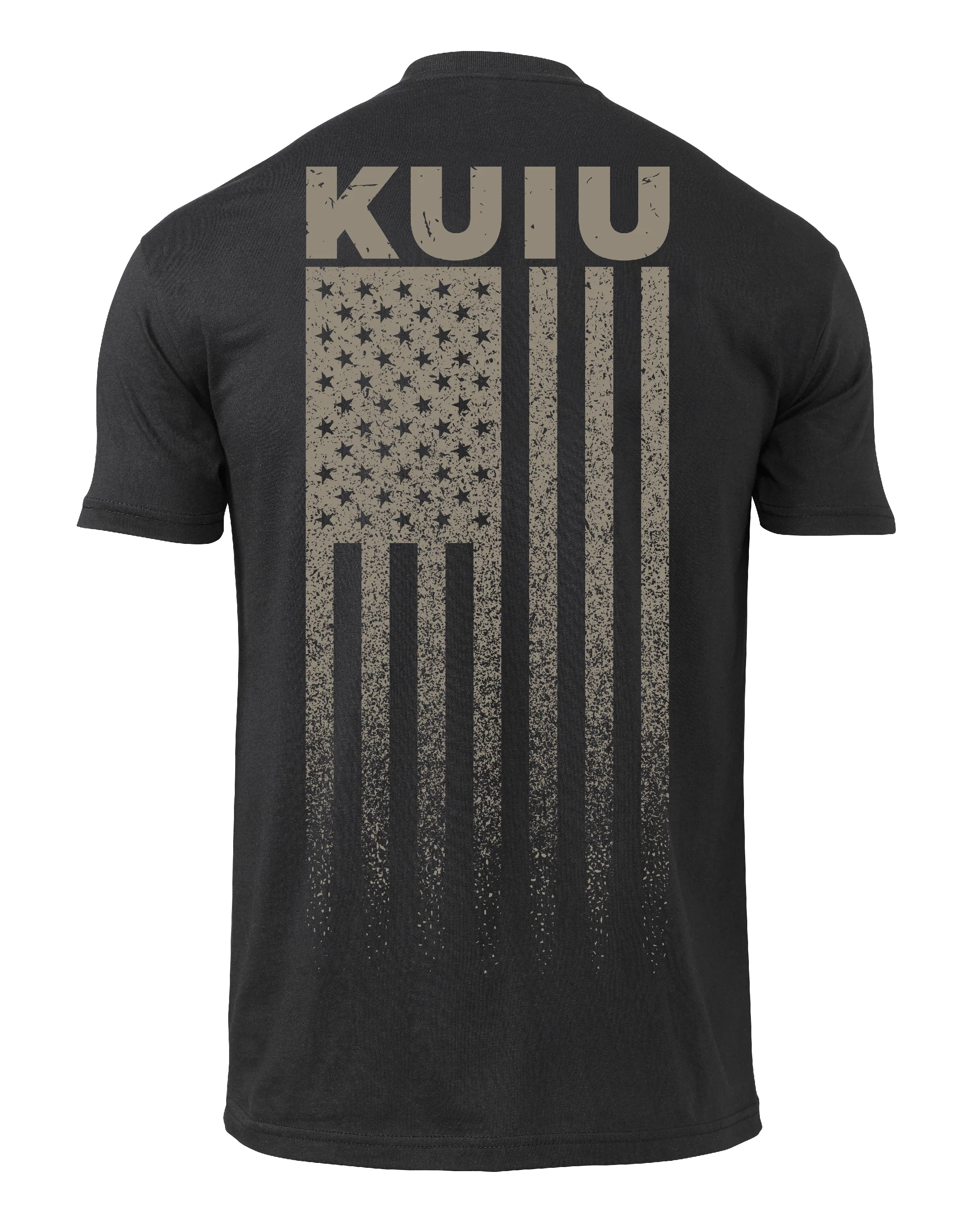 KUIU Vertical Flag T-Shirt | Black