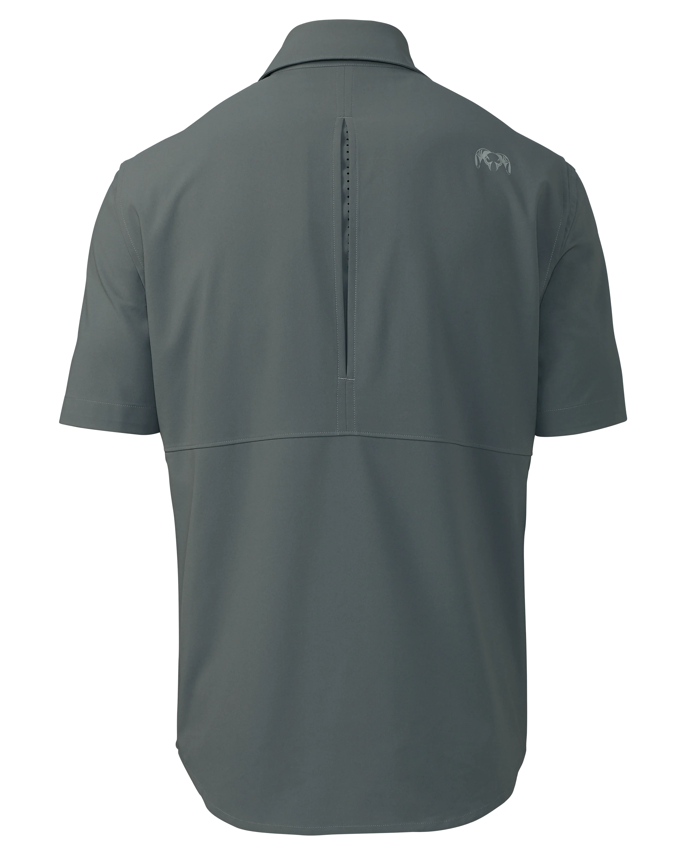 Mesa Vented SS Snap Shirt | Stone