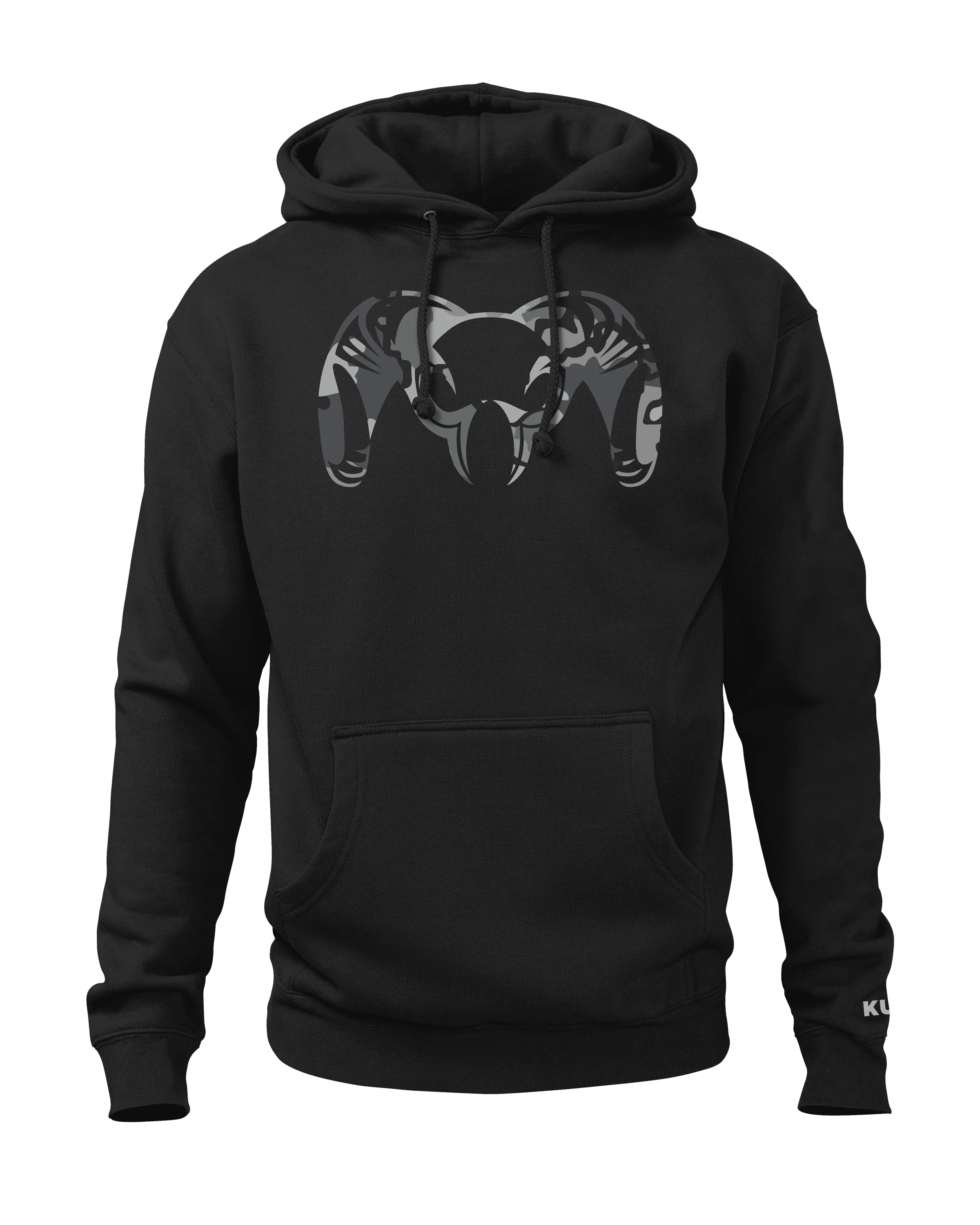 Vias Storm Big Ram Hoodie | Black