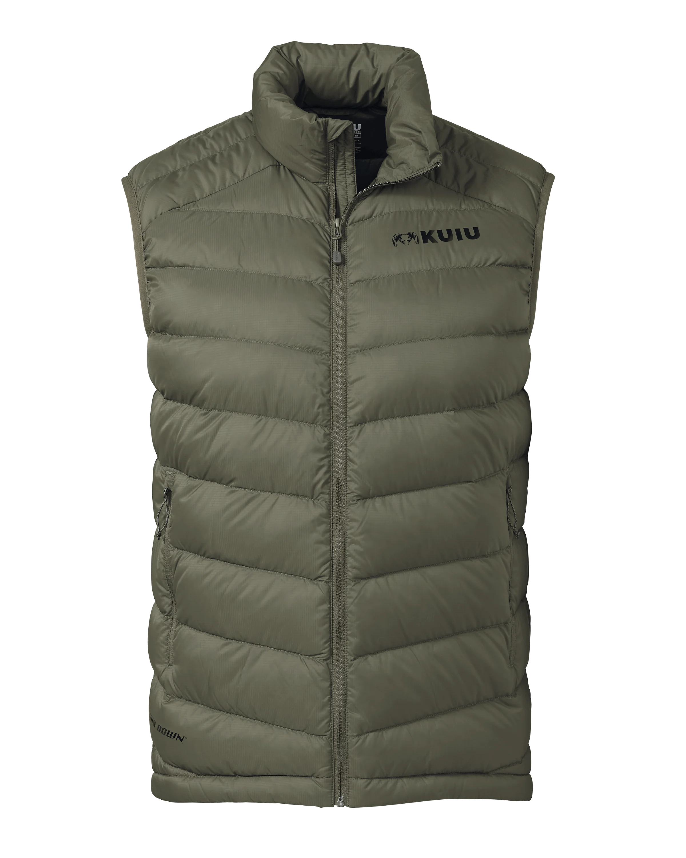 Super Down LT Vest | Ash