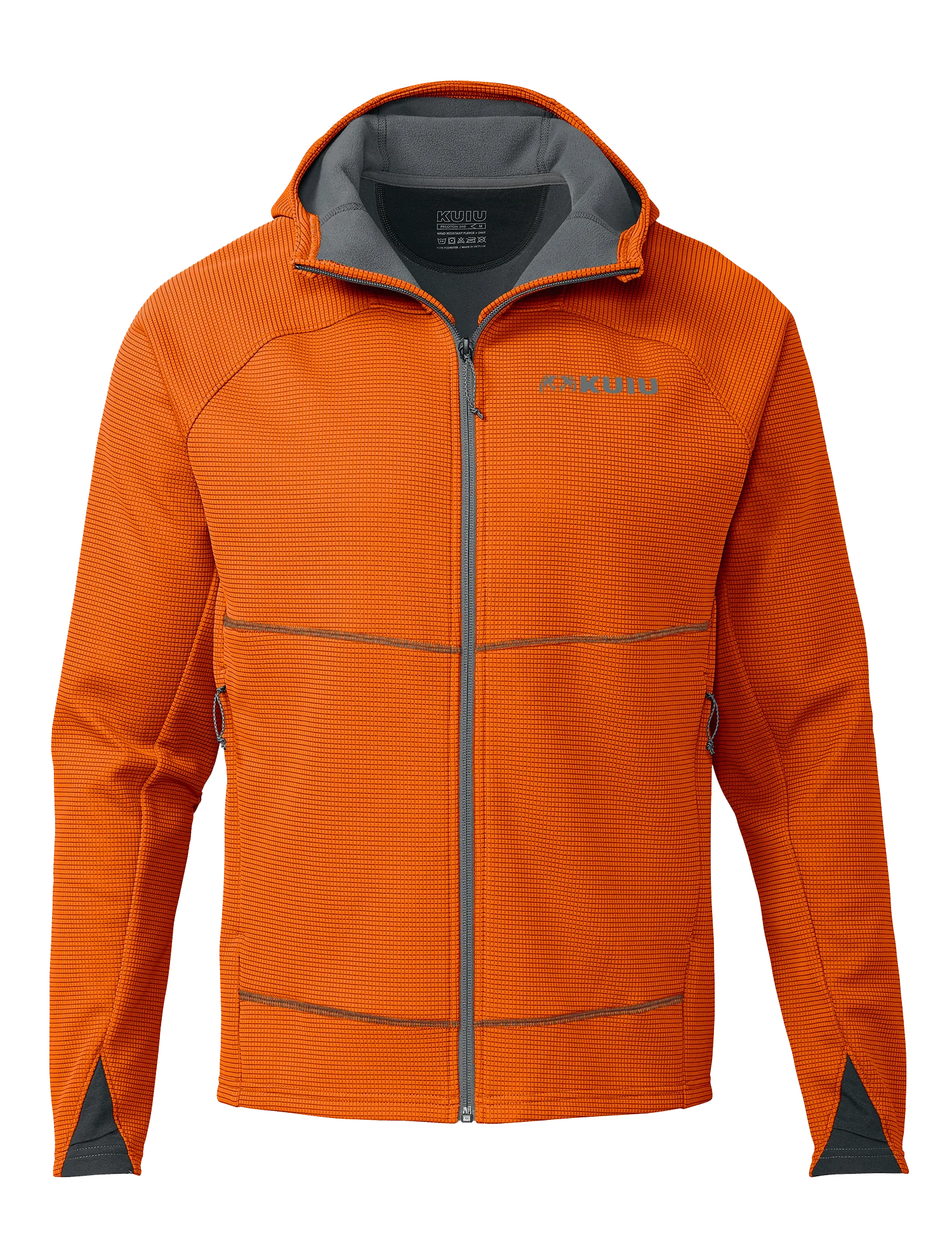 Peloton 240 Full Zip Hoodie | Blaze Orange