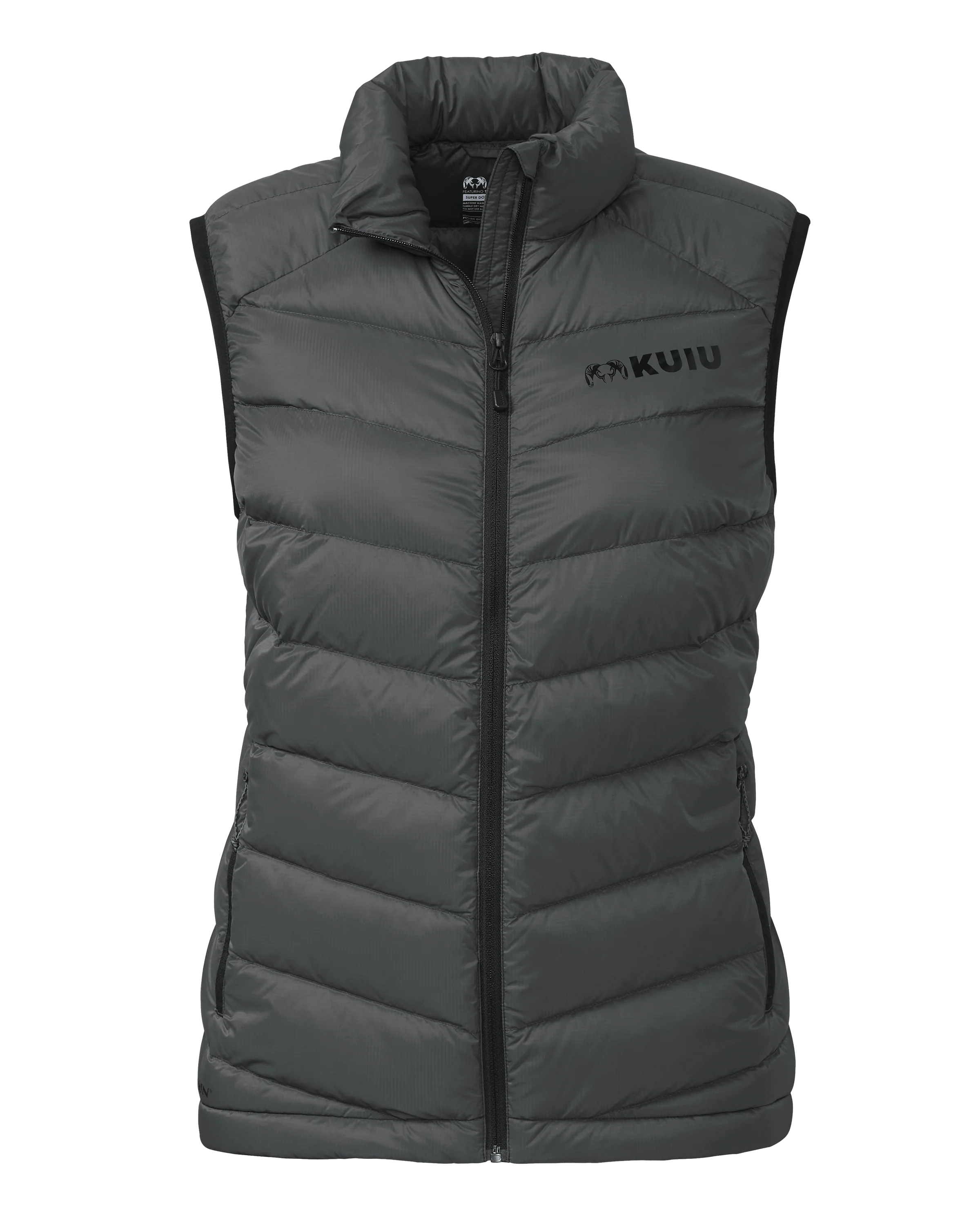 Women's Super Down LT Vest | Gunmetal