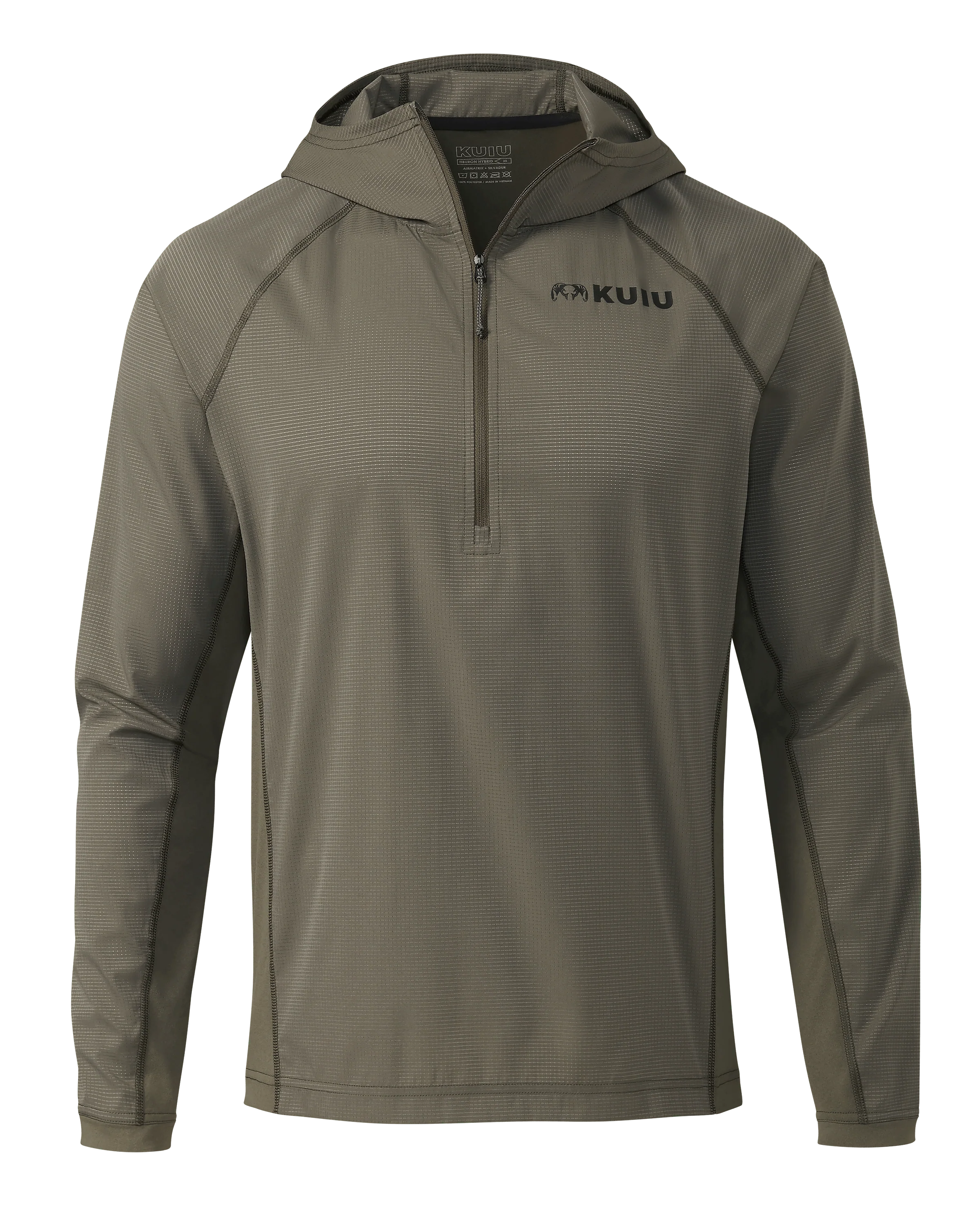 Tiburon Hybrid Hoodie | Ash