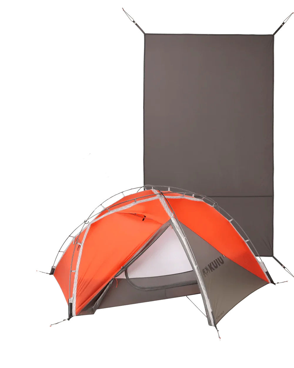 Storm Star 2 Person Tent Set | Gunmetal-Orange