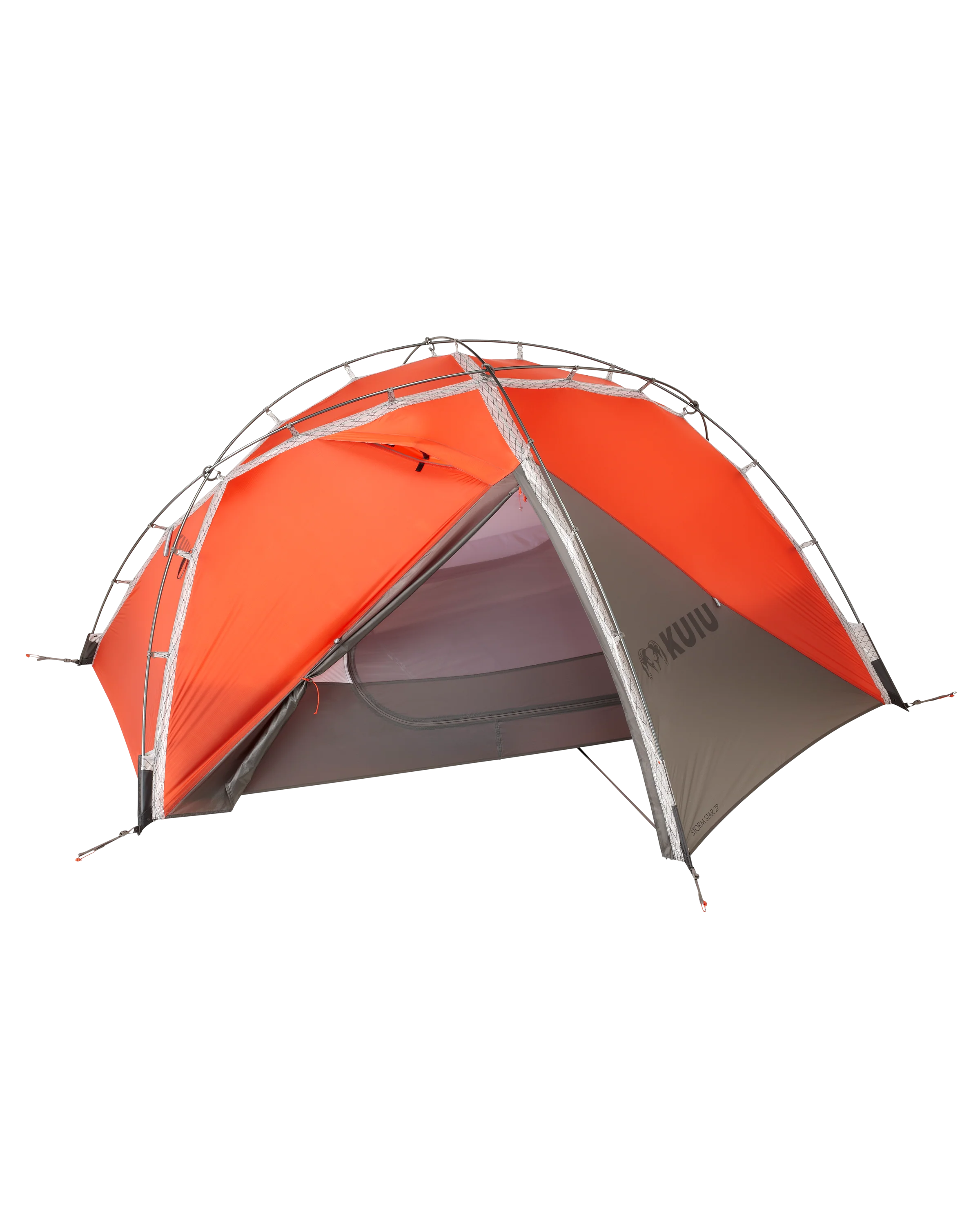 Storm Star 2 Person Tent Set | Gunmetal-Orange