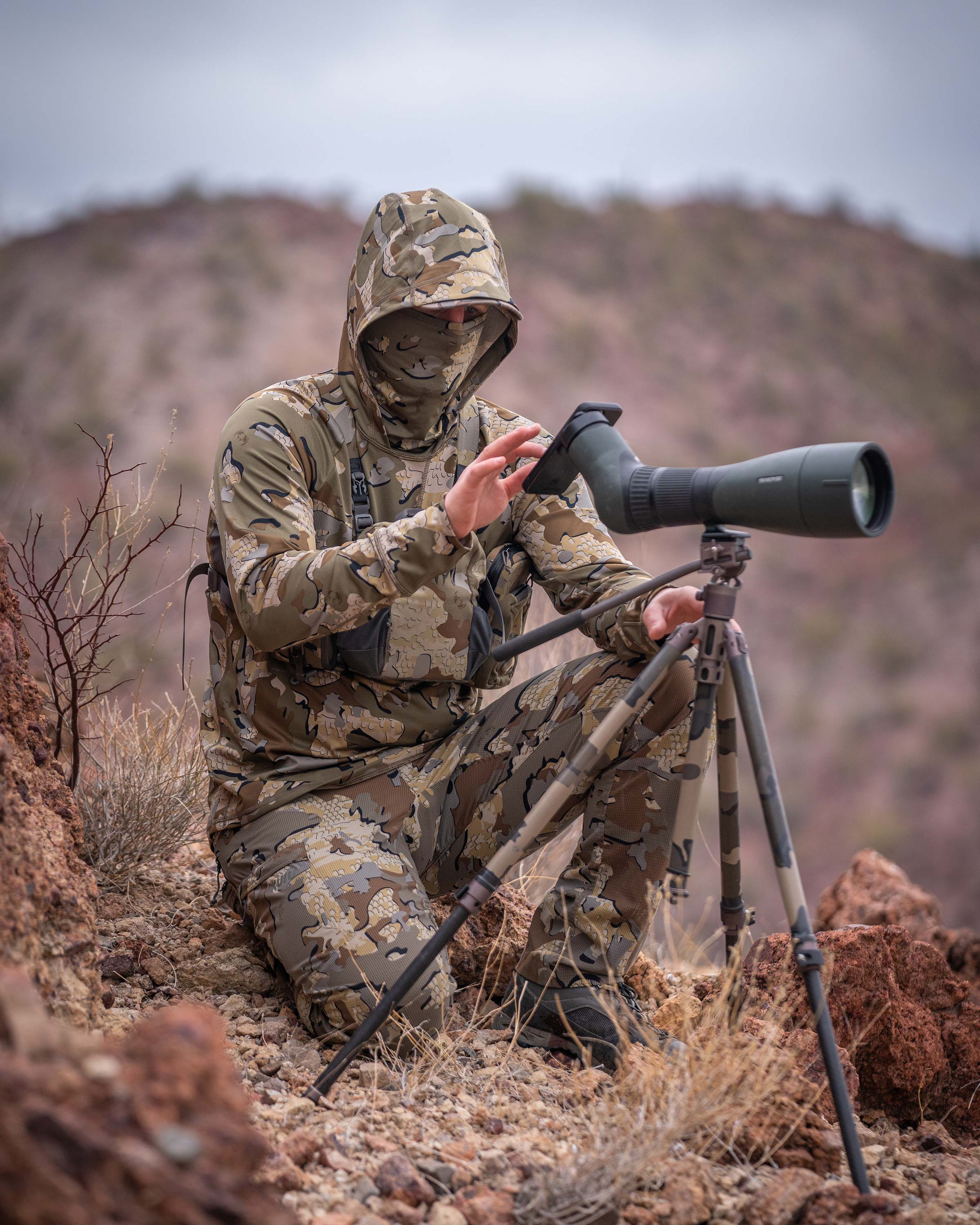 Gila PRO LS Hoodie | Verde