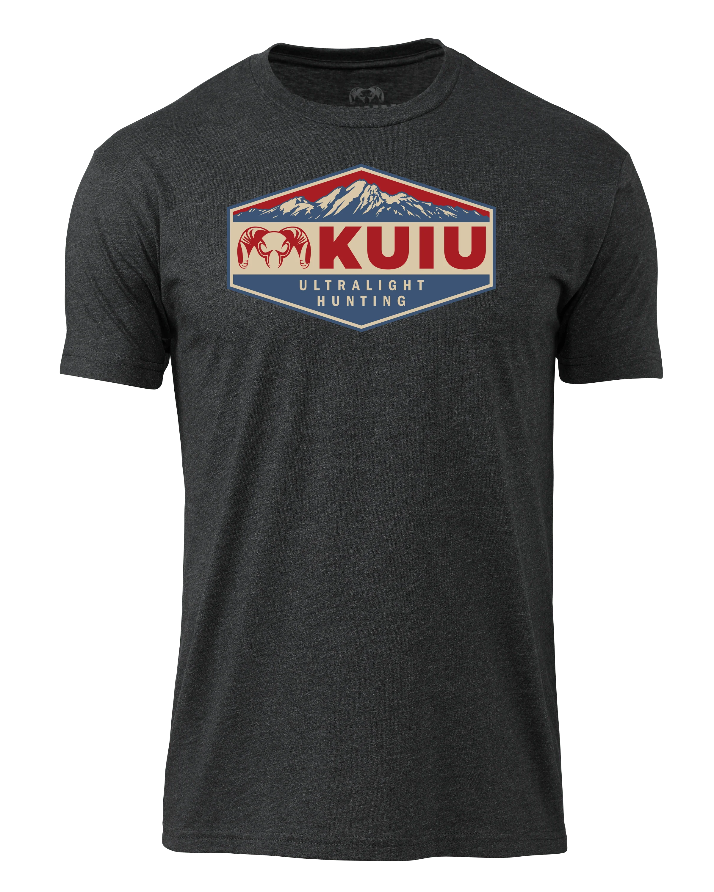 KUIU Mountain Patch T-Shirt | Charcoal