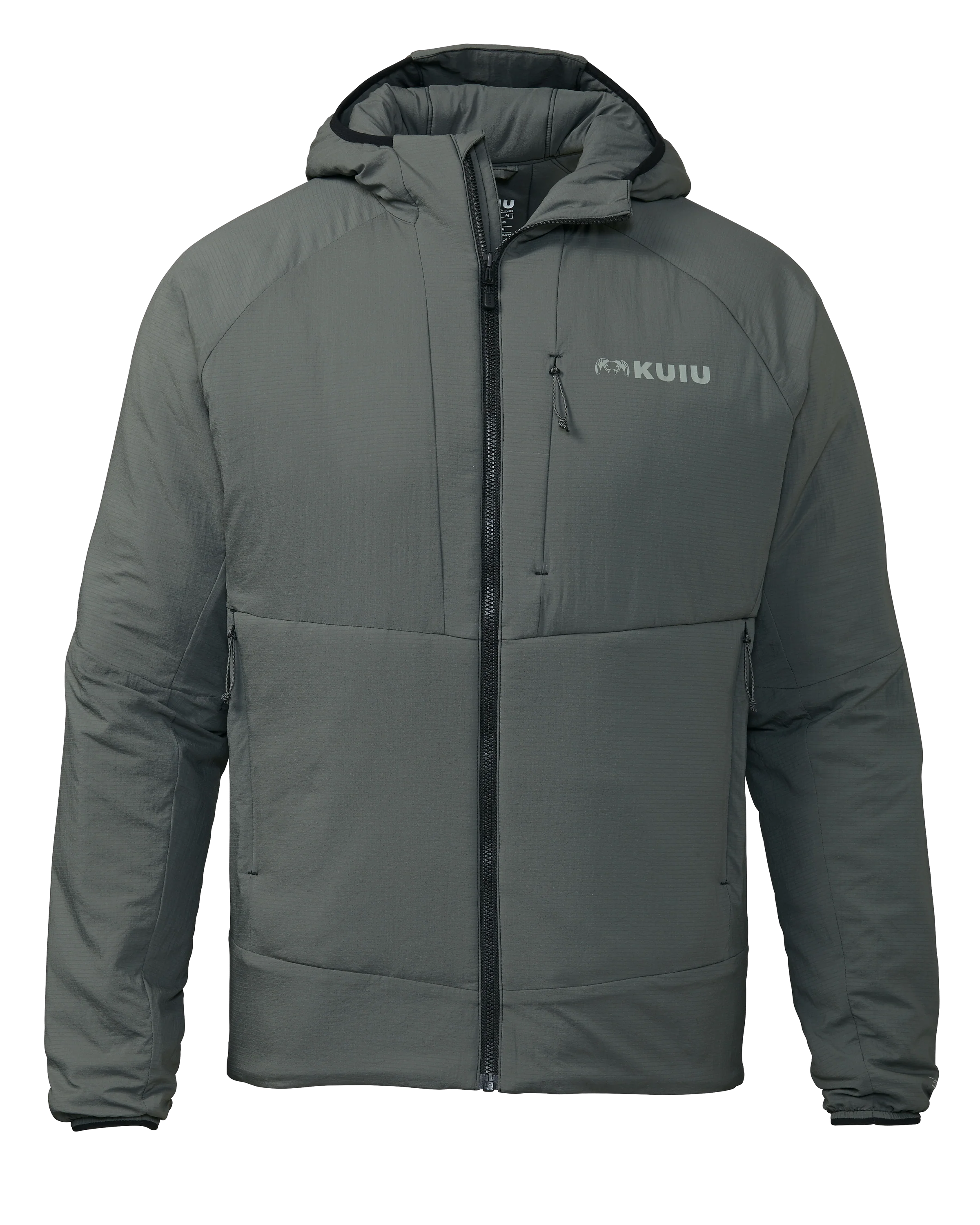 Kenai Hooded Jacket | Gunmetal