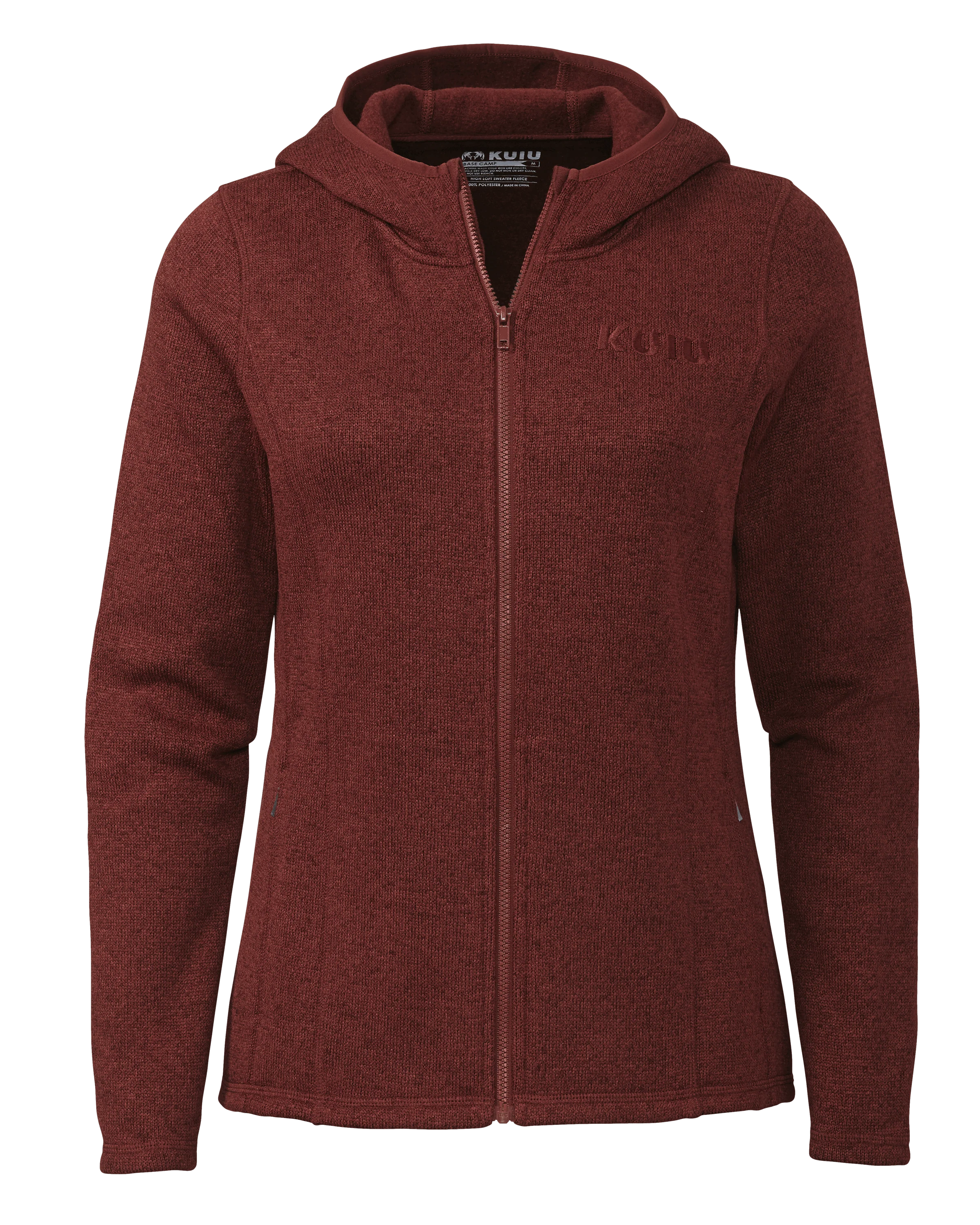 Outlet Women's Base Camp Hooded Sweater | Merlot