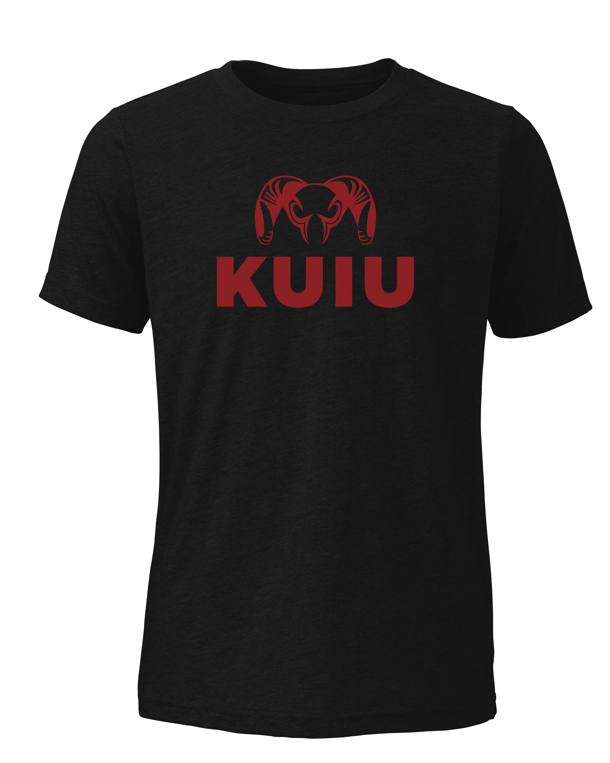 Youth Stacked Logo T-Shirt | Black