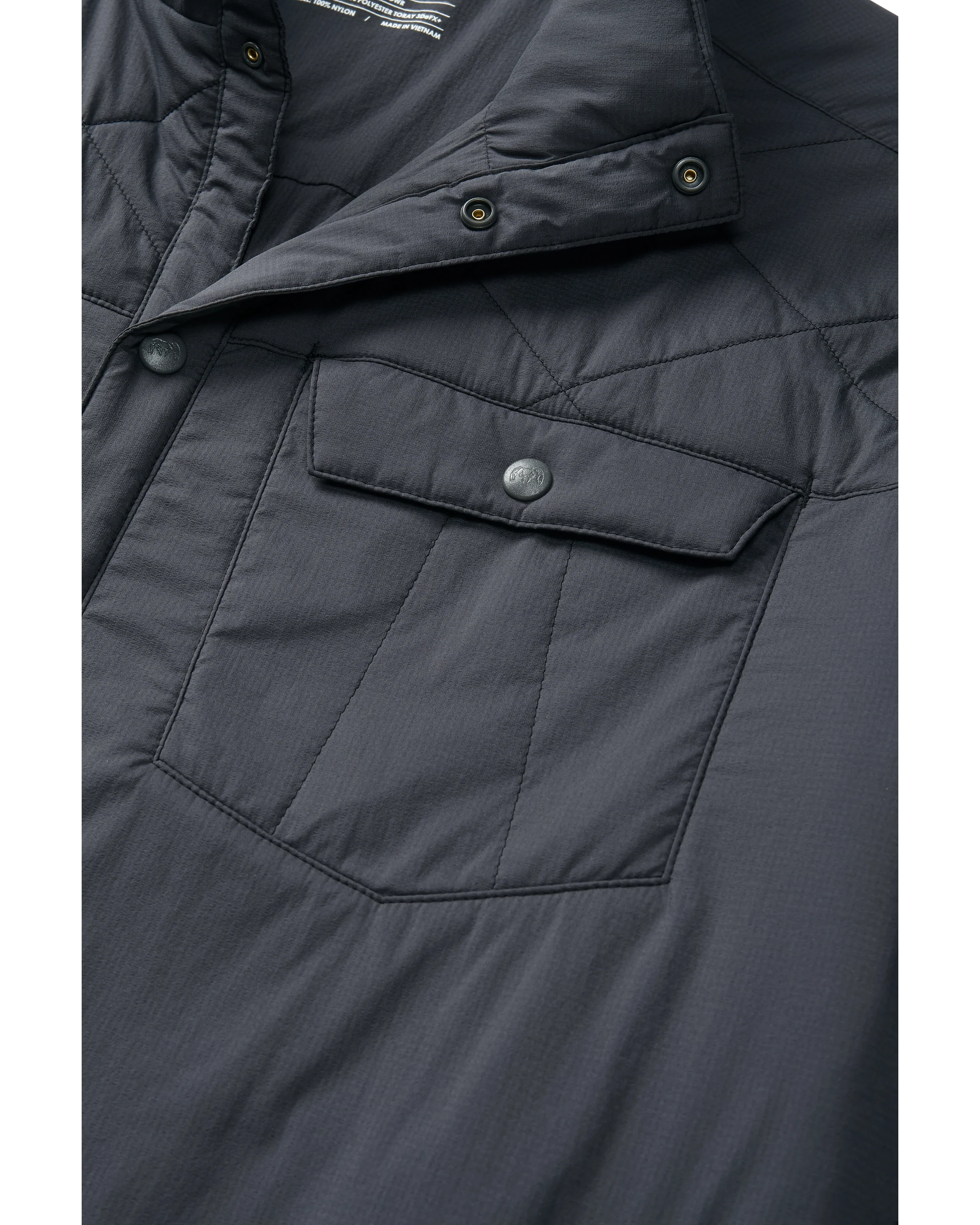 Base Camp Insulated Snap Shirt | Gunmetal