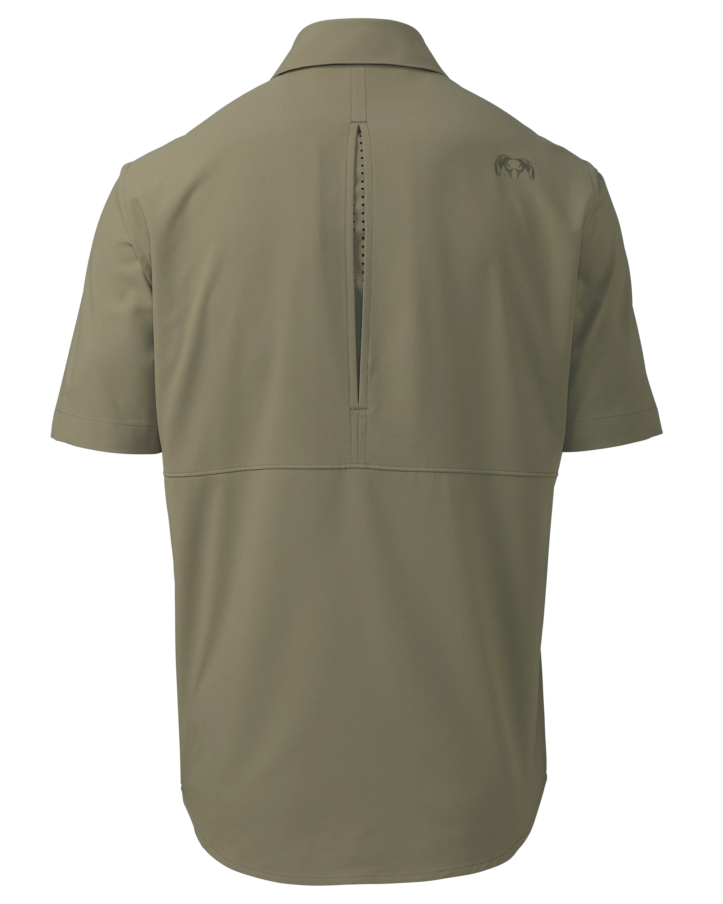 Mesa Vented SS Snap Shirt | Khaki