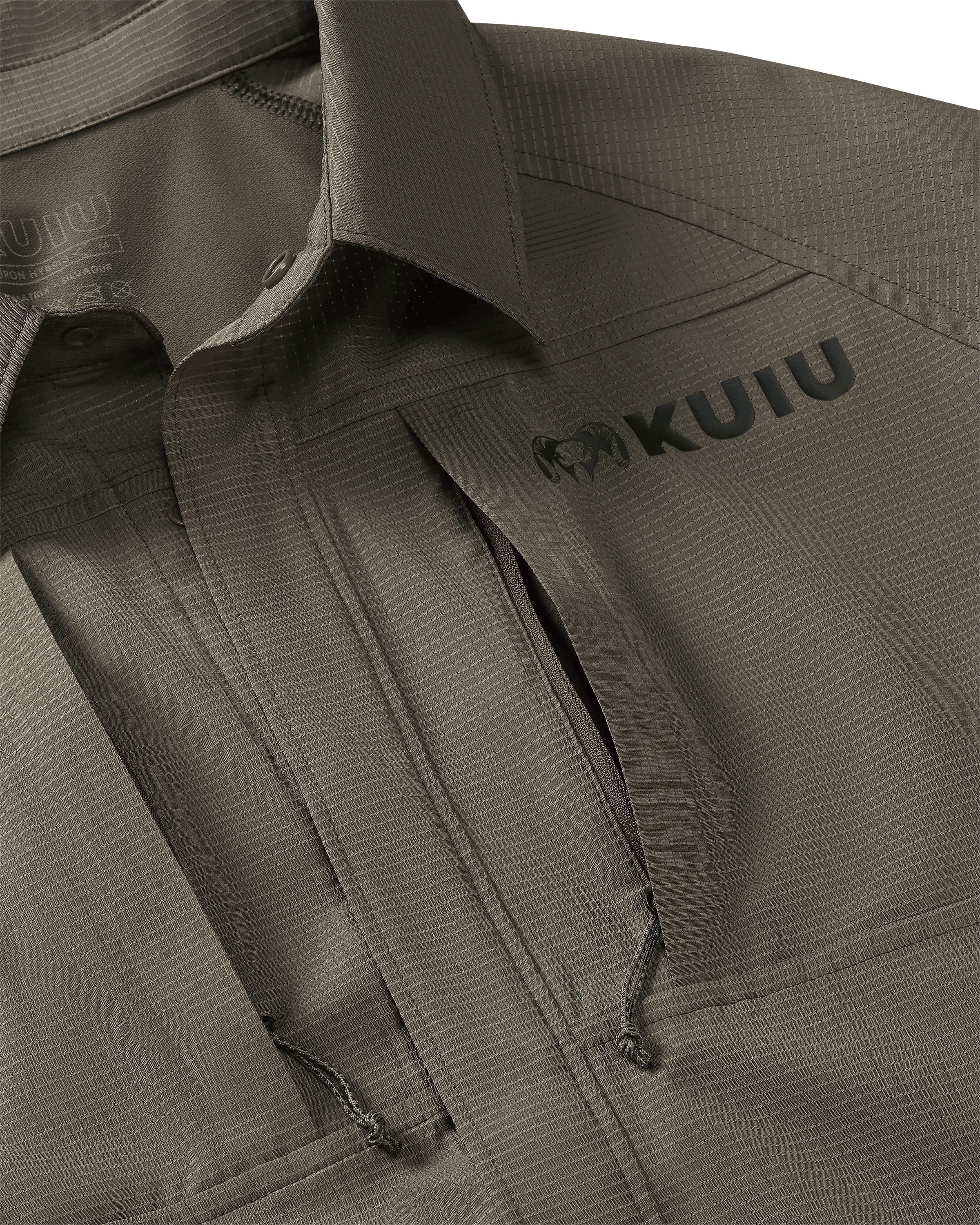 Tiburon Hybrid Snap Shirt | Ash