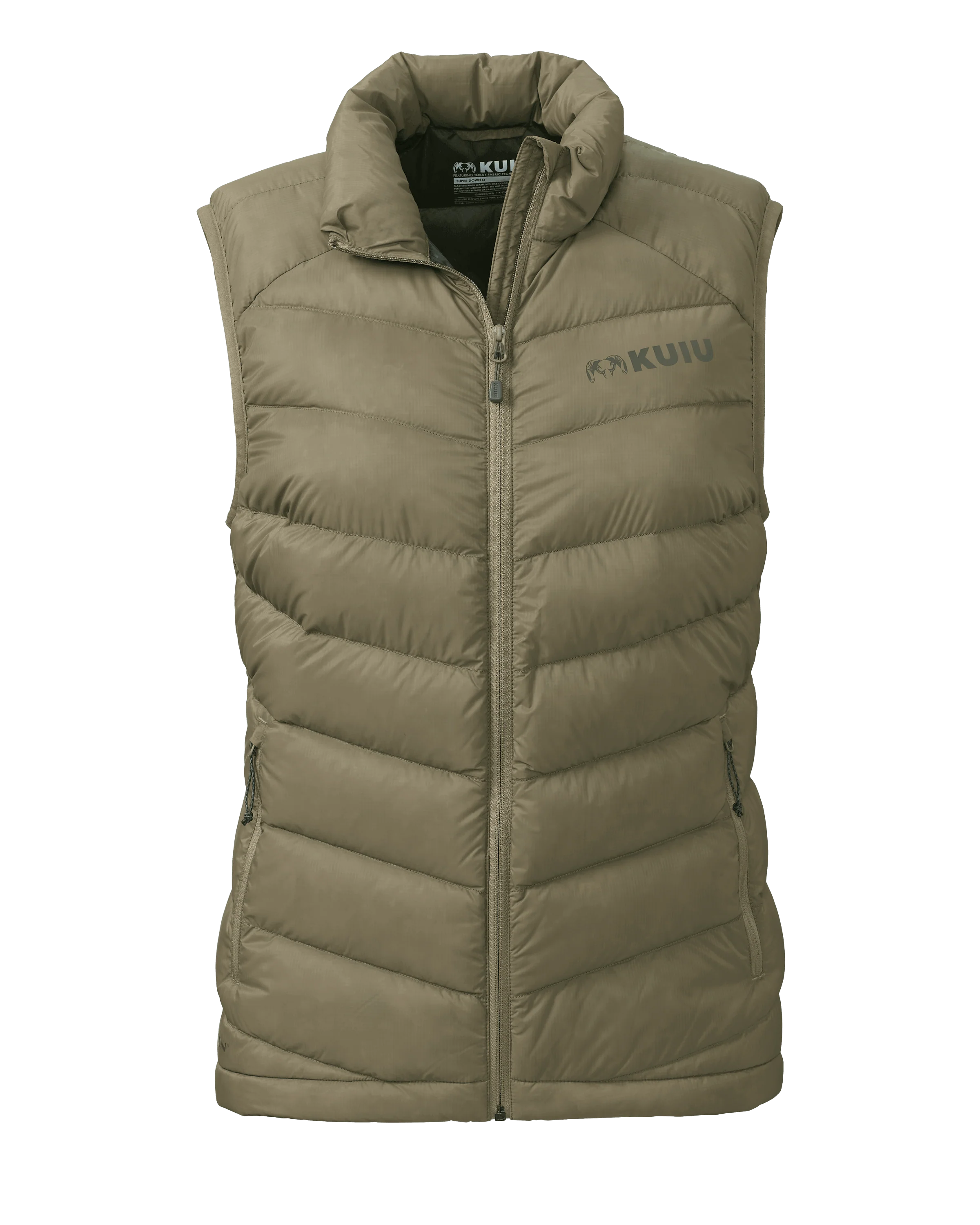 Women's Super Down LT Vest | Khaki