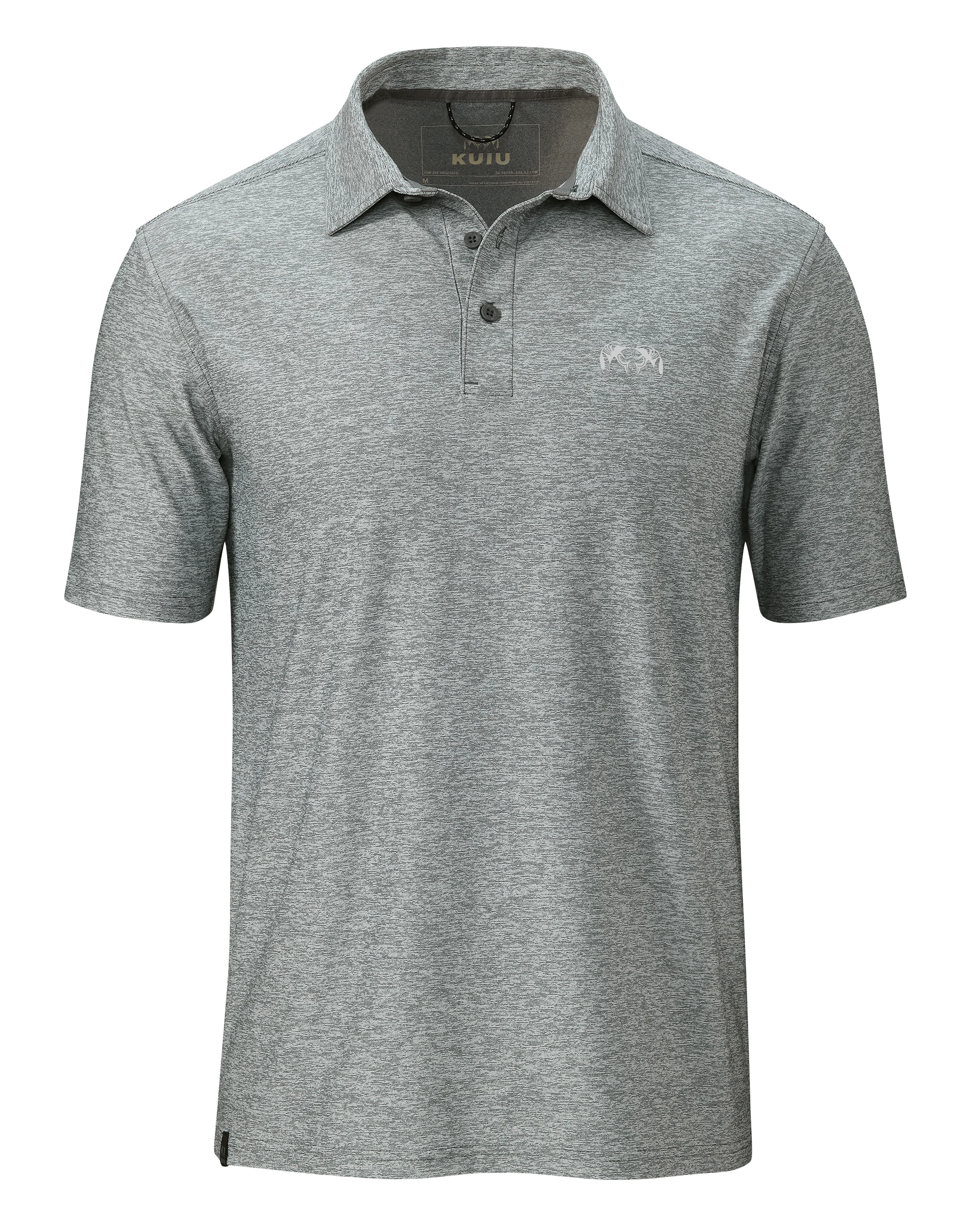 KUIU Performance Polo | Heather Storm