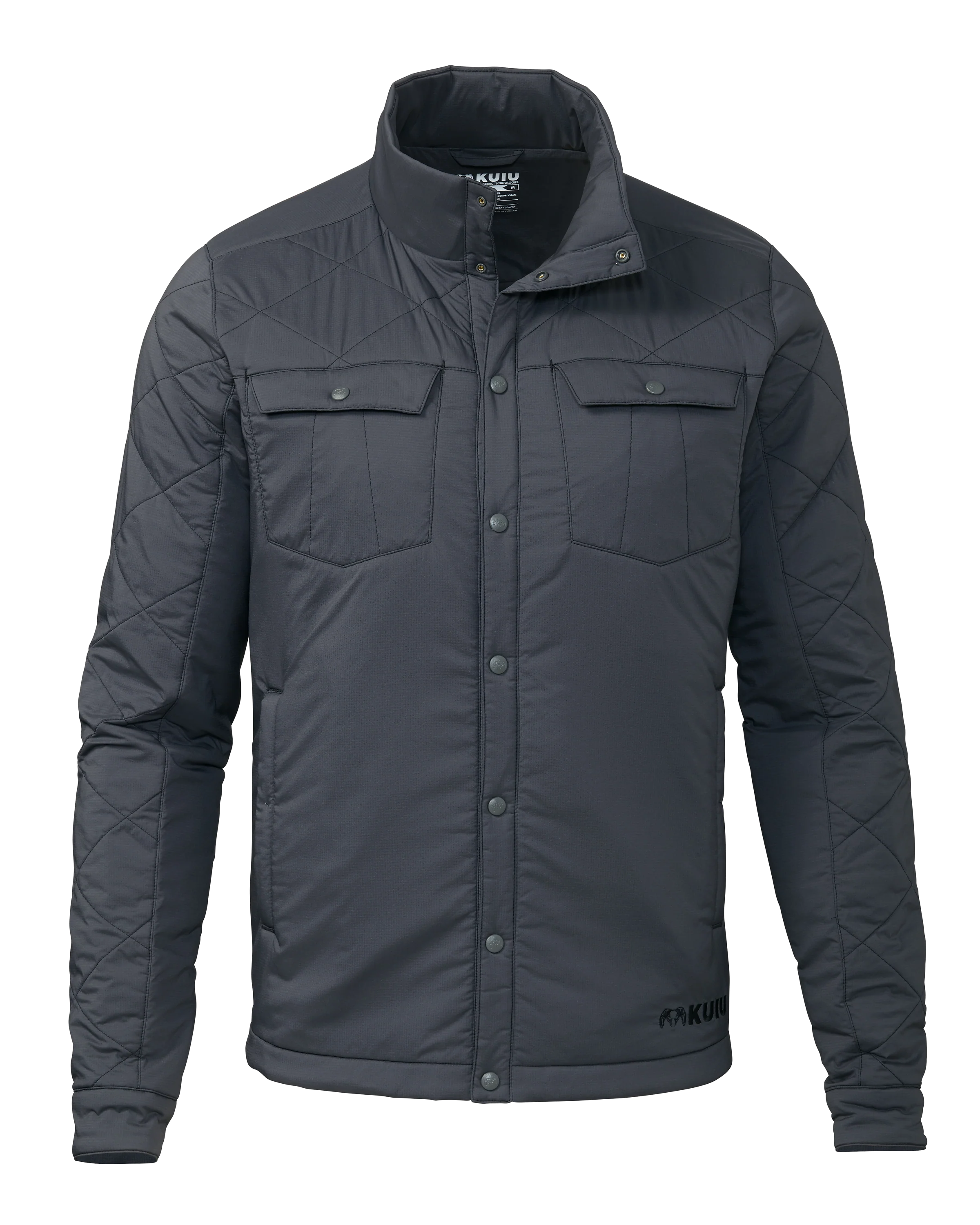 Base Camp Insulated Snap Shirt | Gunmetal