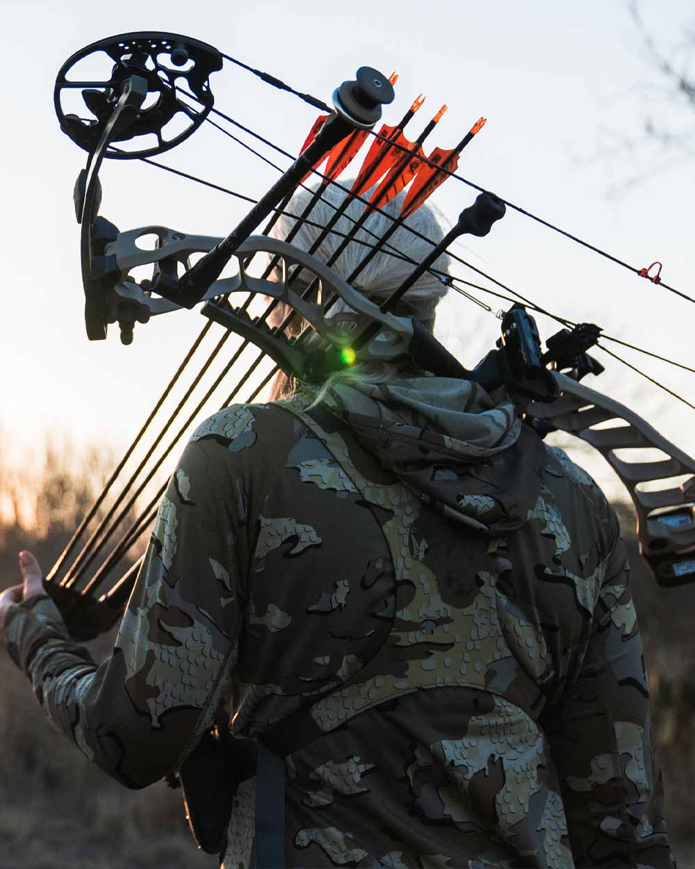 Women's Gila LS Hoodie | Bone