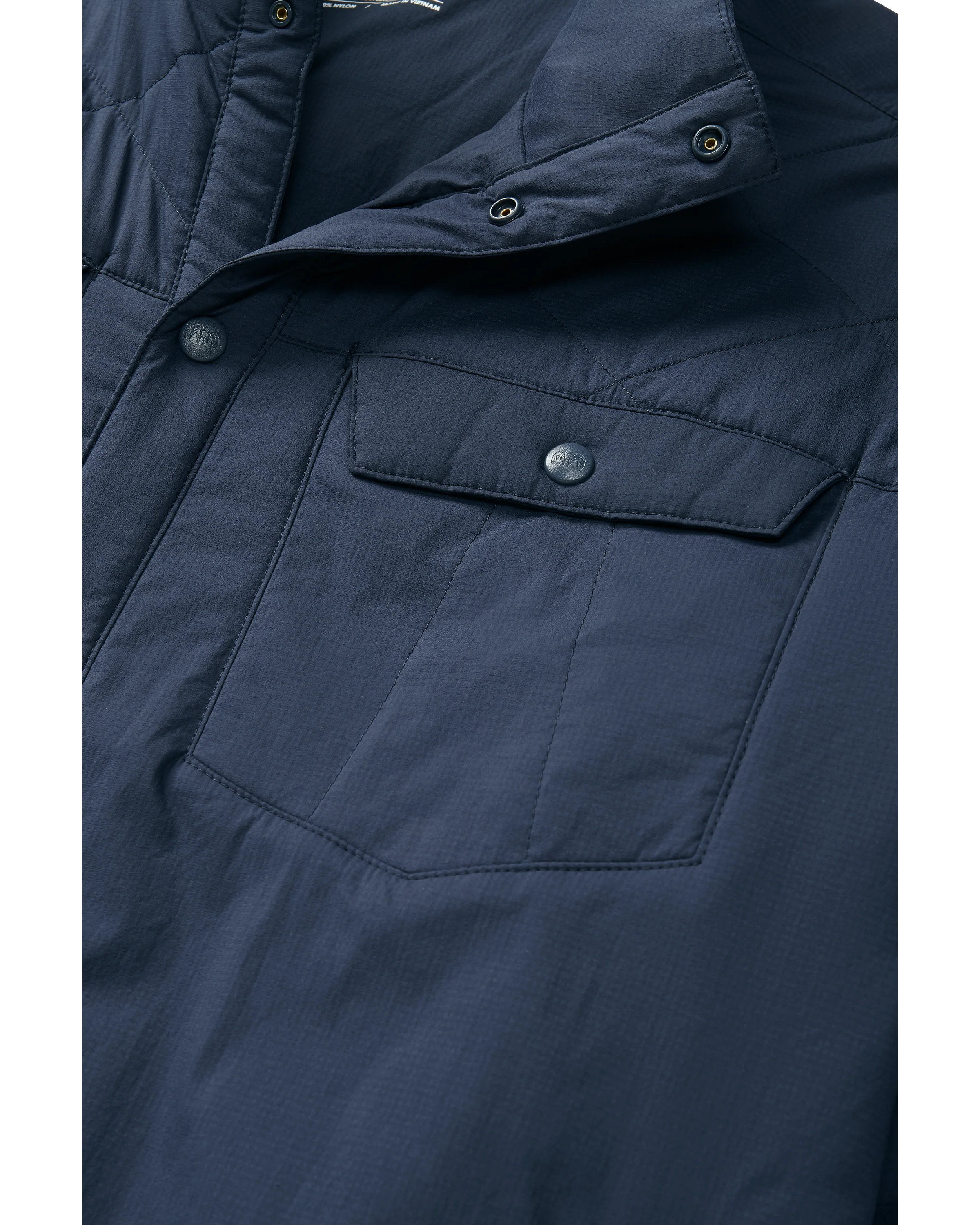 Base Camp Insulated Snap Shirt | Steel Blue