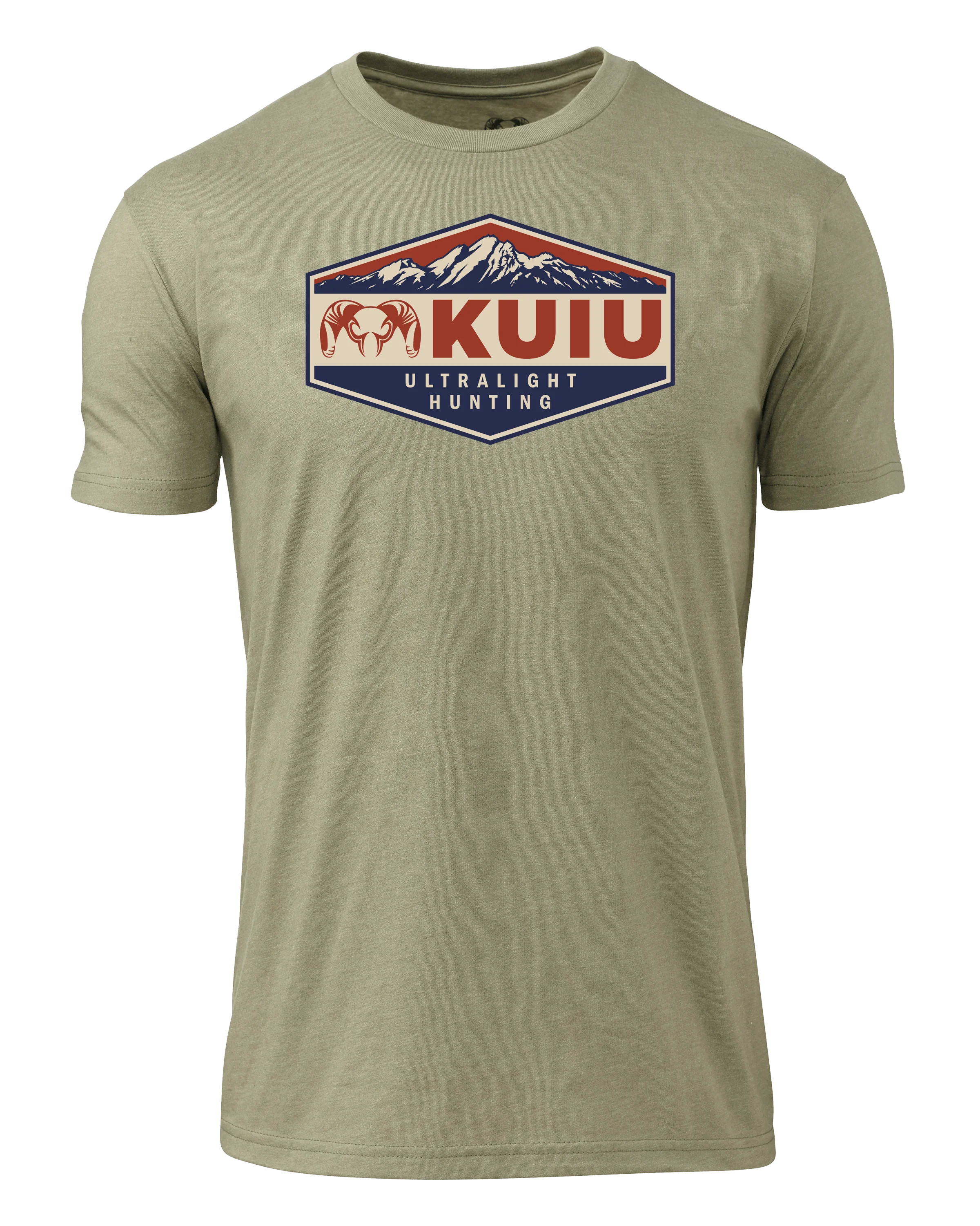 KUIU Mountain Patch T-Shirt | Light Olive