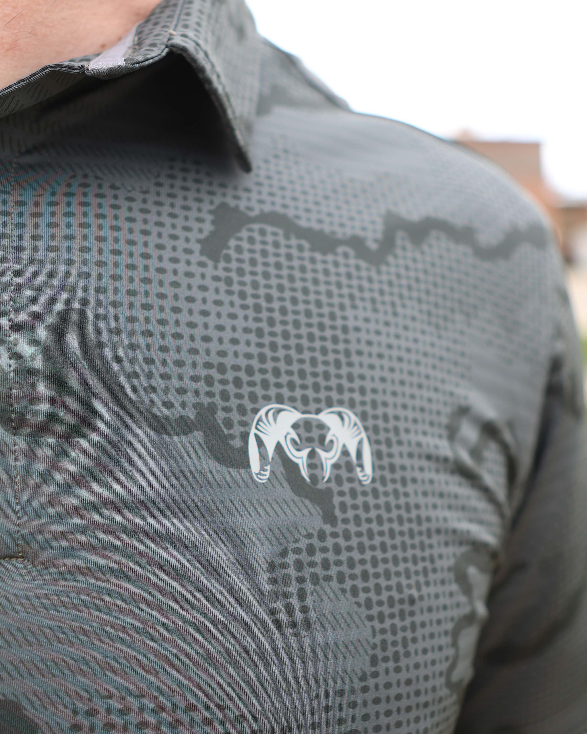 KUIU Performance Polo | Heather Black