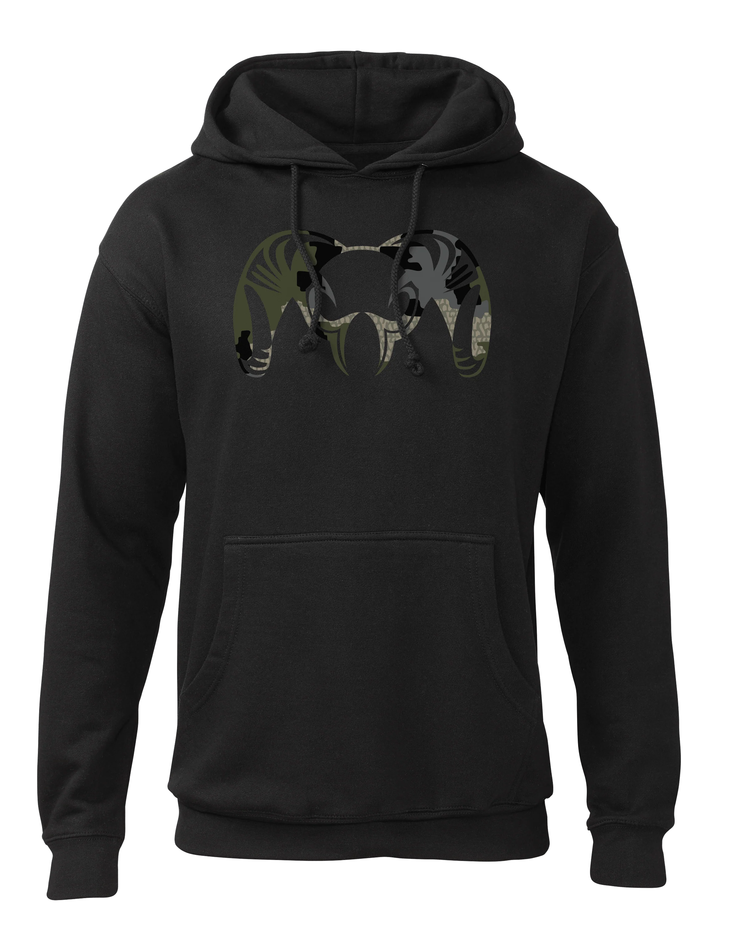 Verde Ram Hoodie | Black