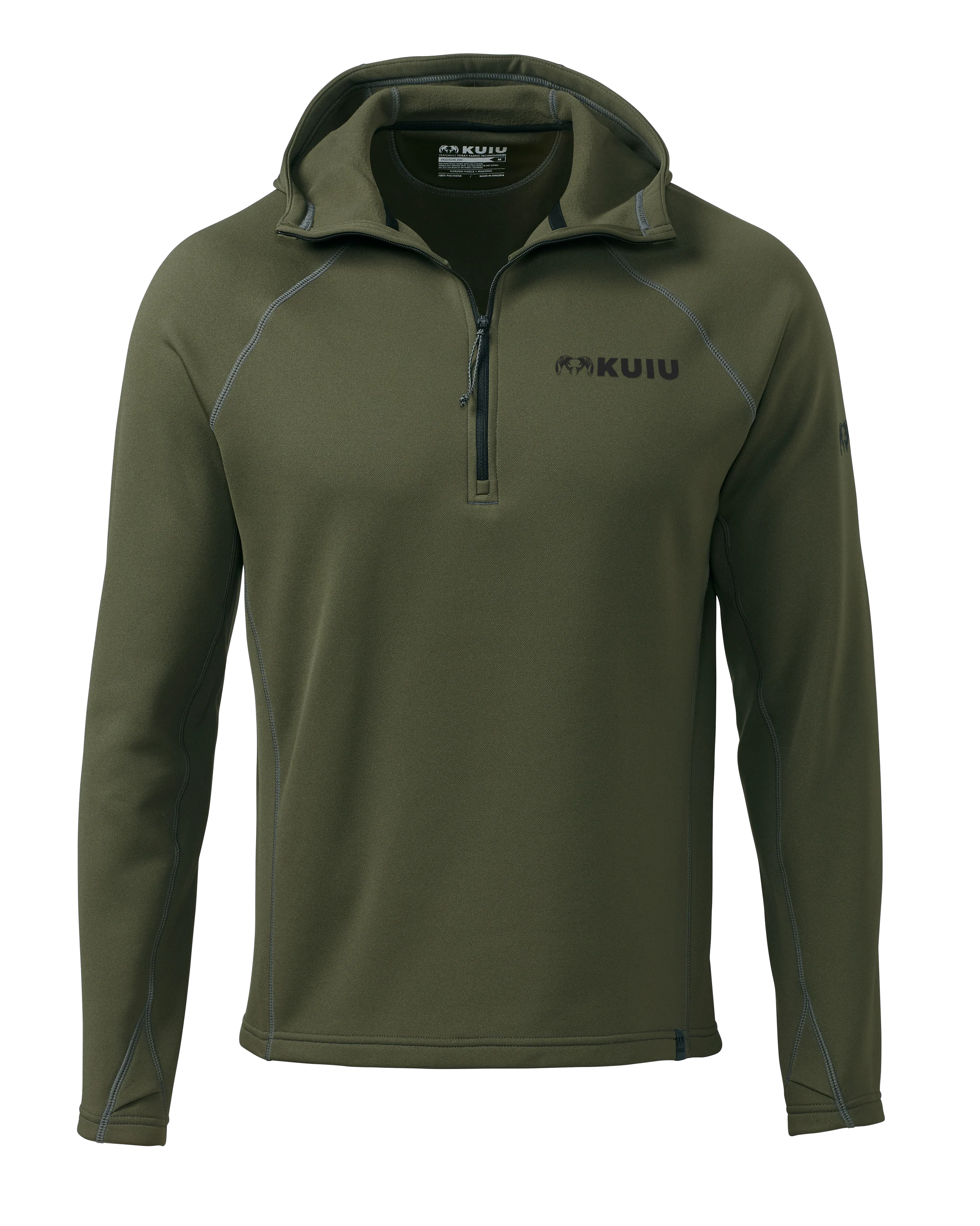 Peloton 200 Zip-T Hoodie | Olive