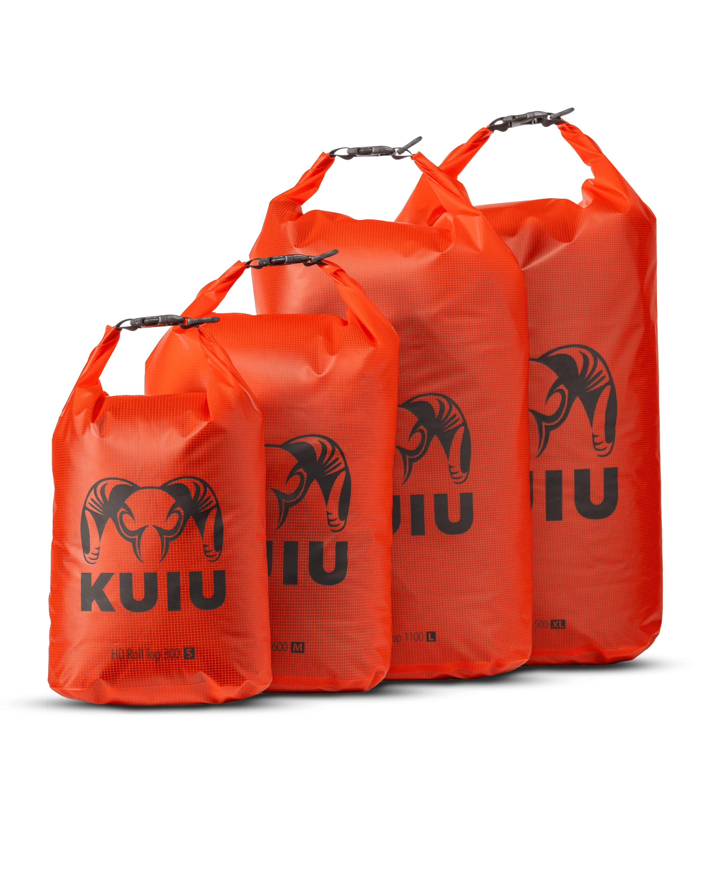 HD Roll Top Dry Bags | Blaze Orange