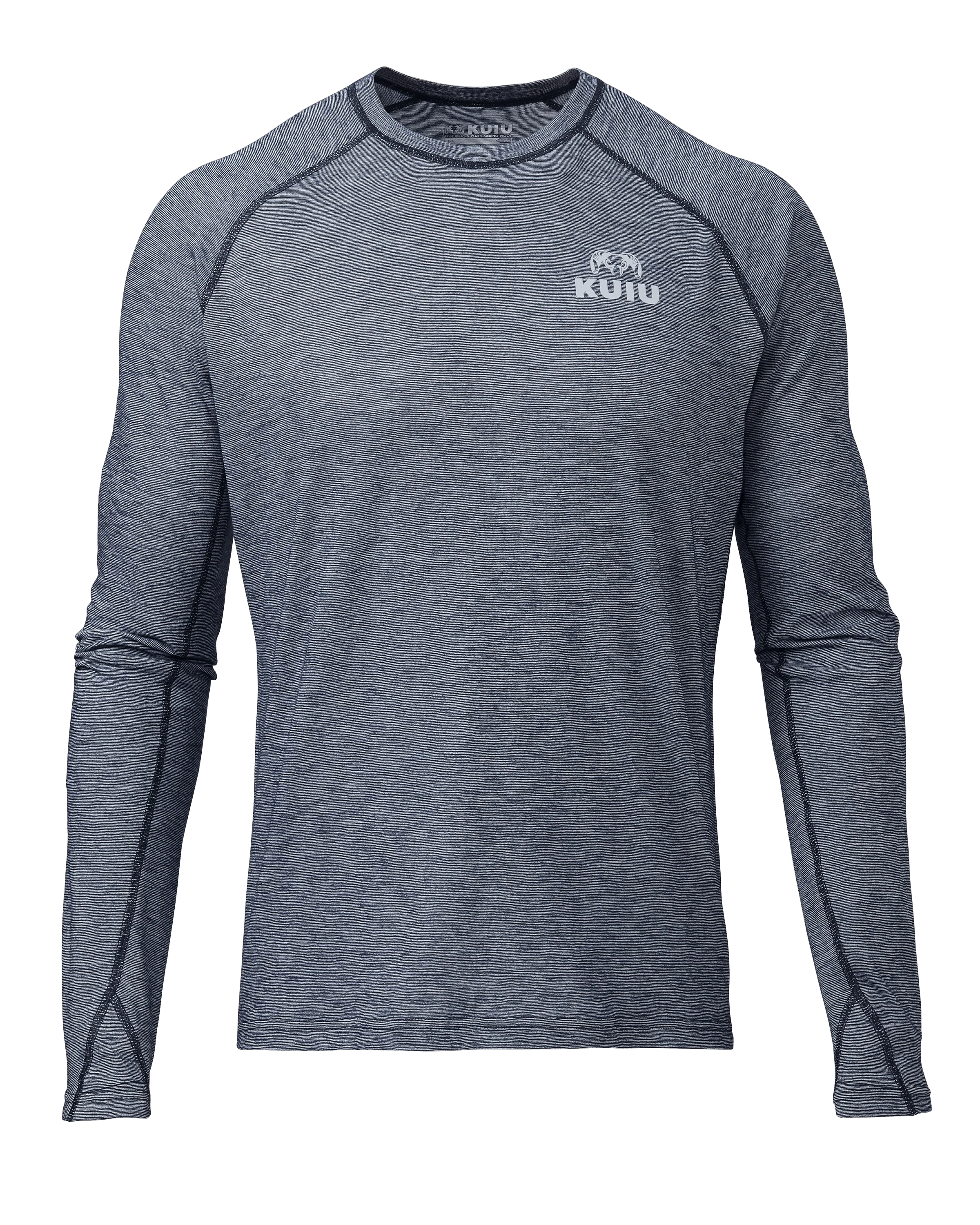 Active Merino 105 LS Crew-T | Steel Blue