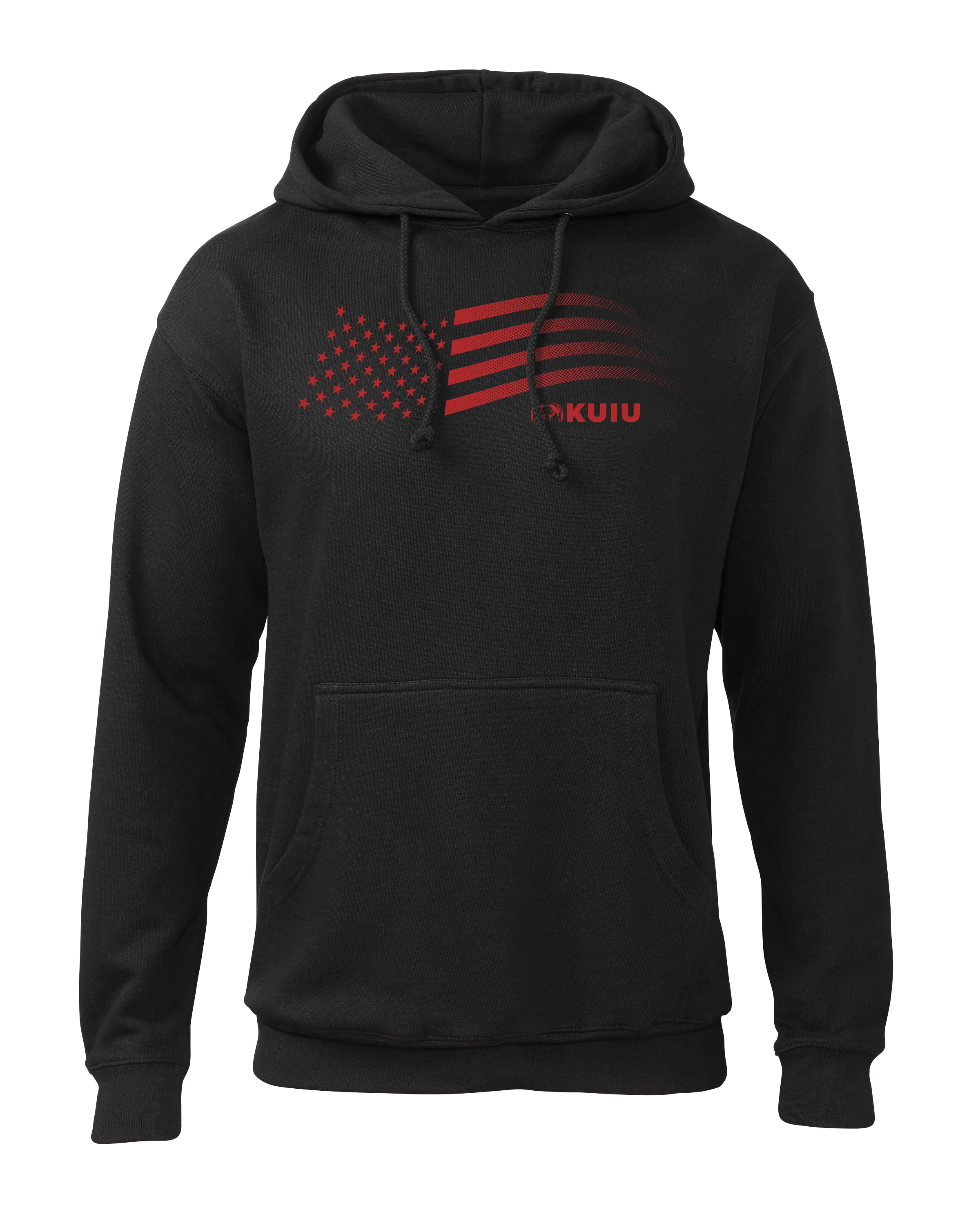 KUIU Flag Hoodie | Black