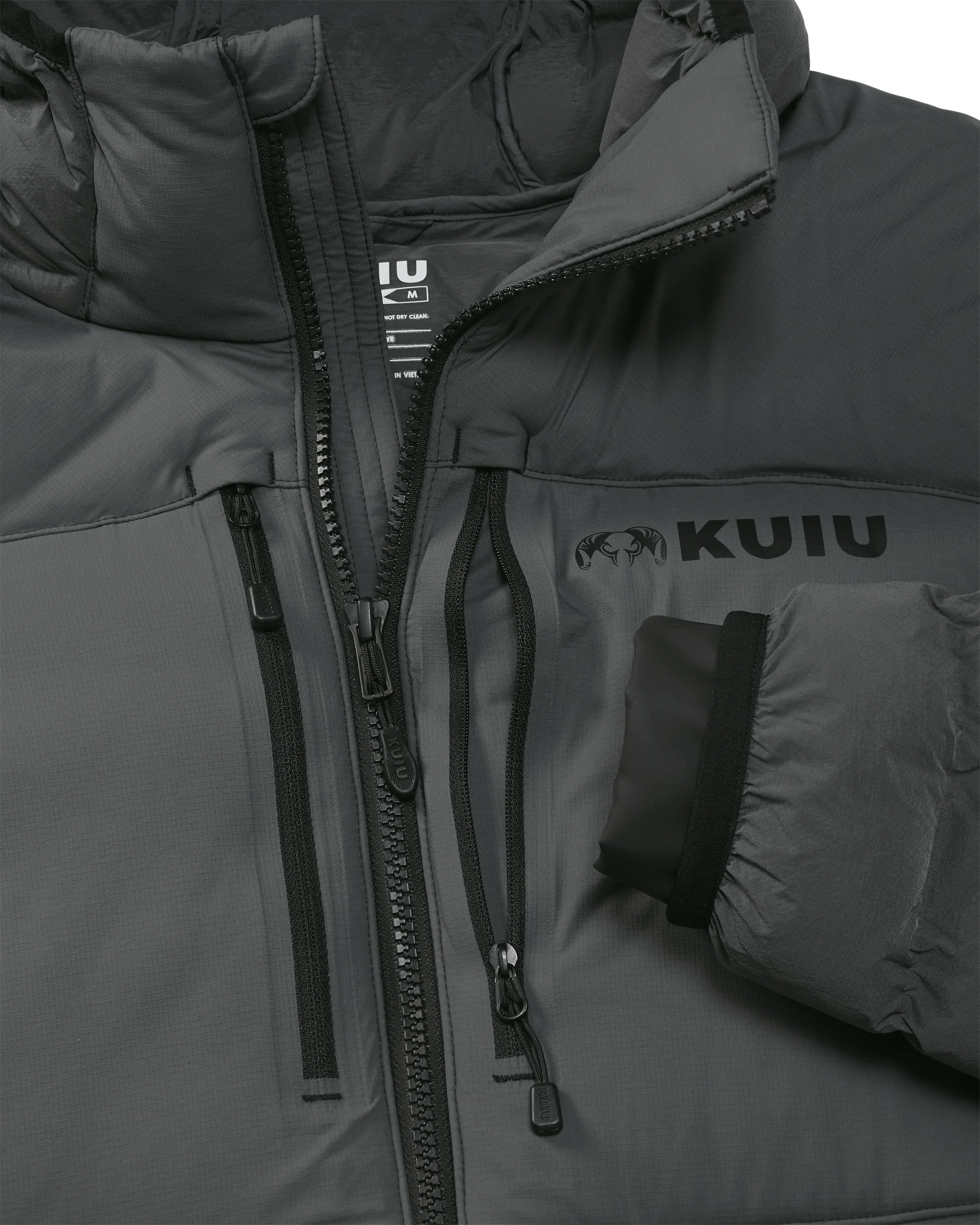 Flyway Insulated Hooded Jacket | Gunmetal