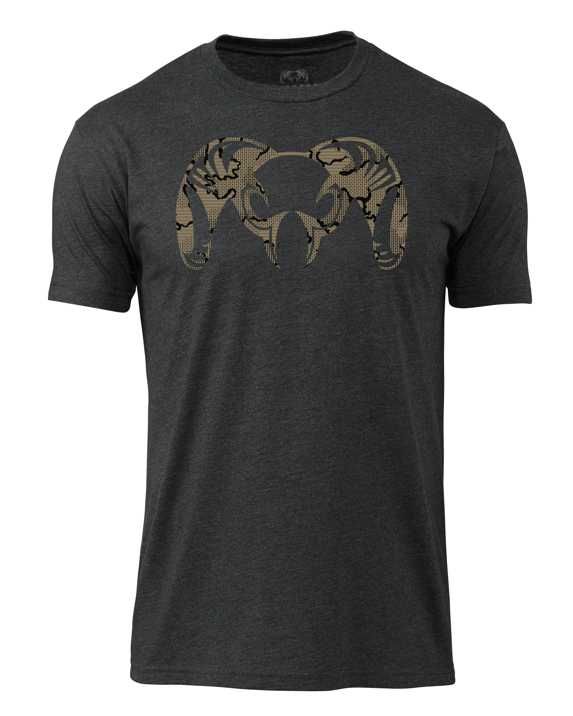 Tonal Ram T-Shirt | Charcoal