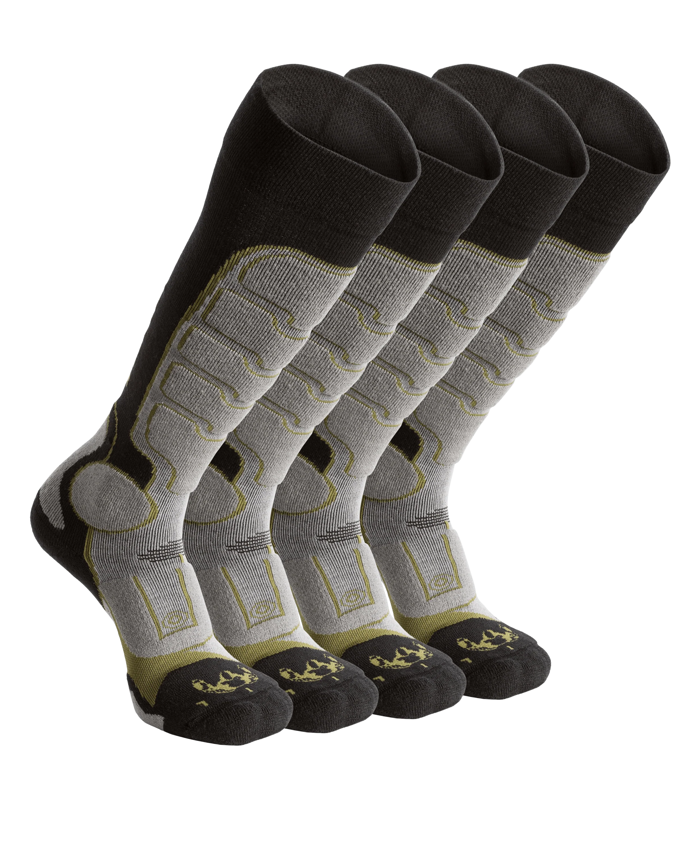 ULTRA Merino Over-the-Calf Sock 4-Pair Pack | Grey Green