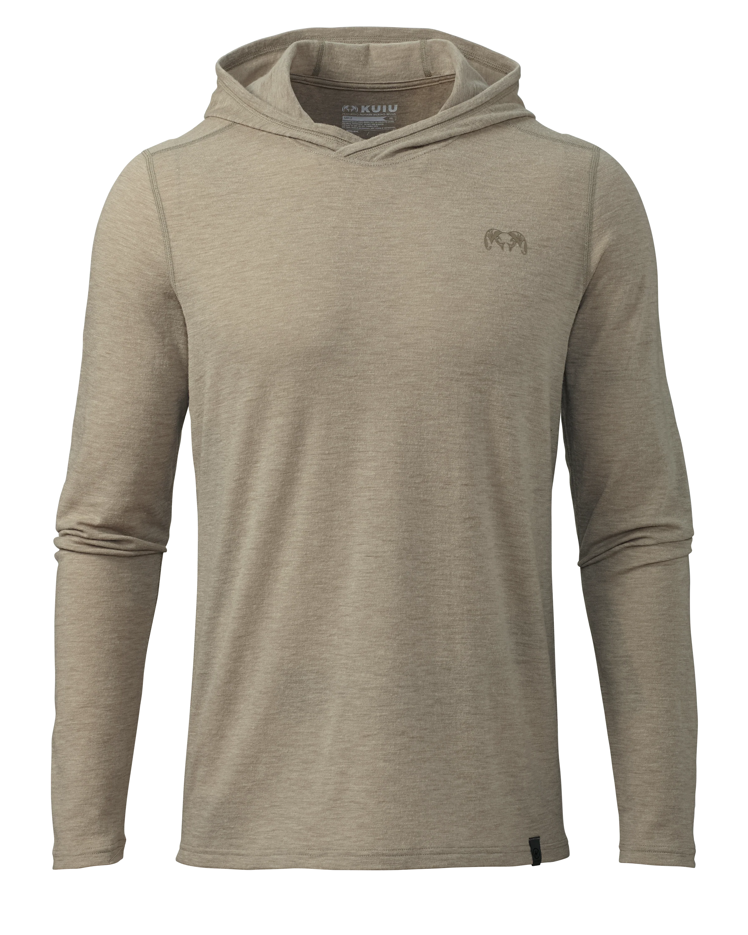 ULTRA Merino 120 LT LS Hoodie | Bone