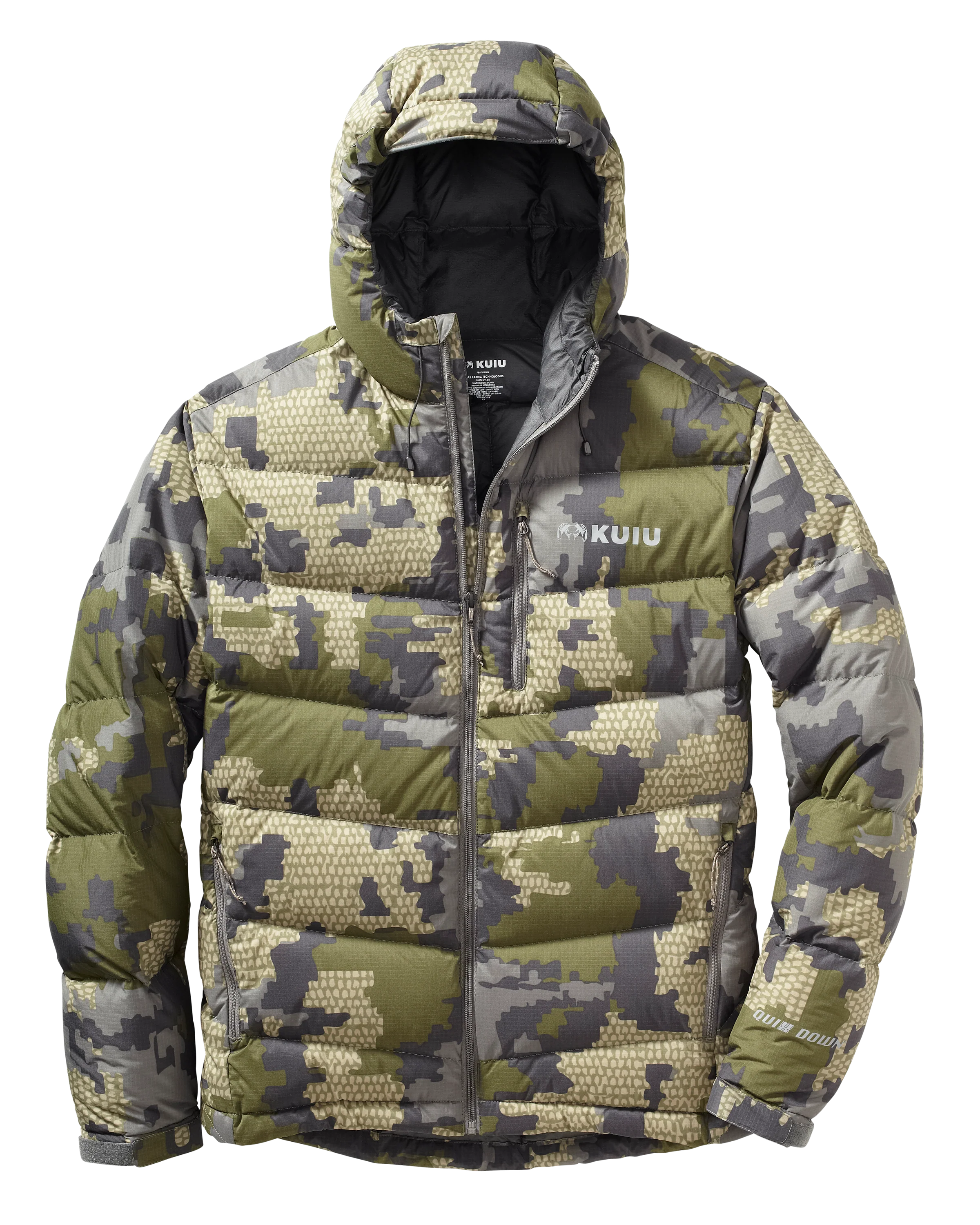 Super Down PRO Hooded Jacket | Verde