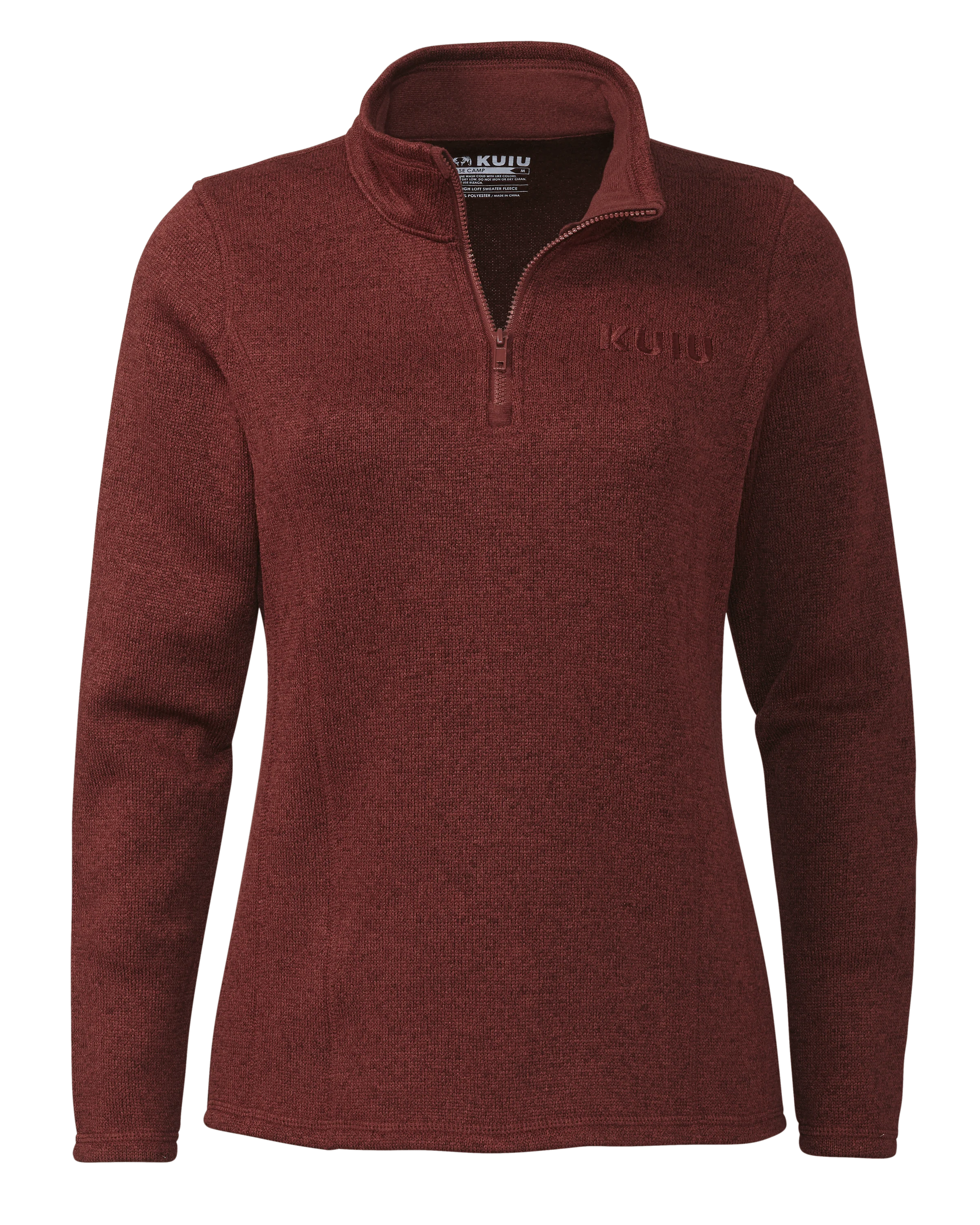Outlet Women's Base Camp Pullover Sweater | Merlot