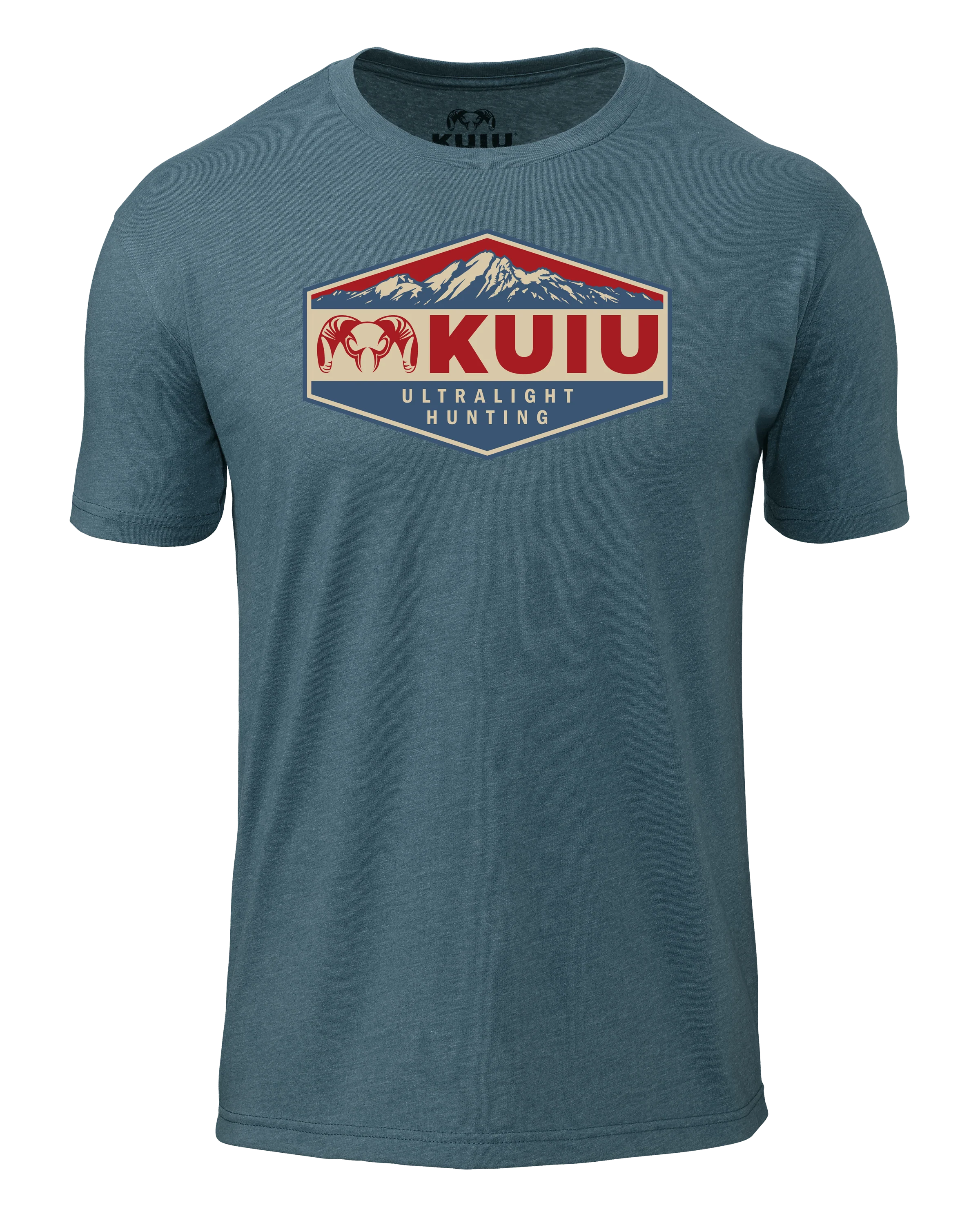 KUIU Mountain Patch T-Shirt | Indigo