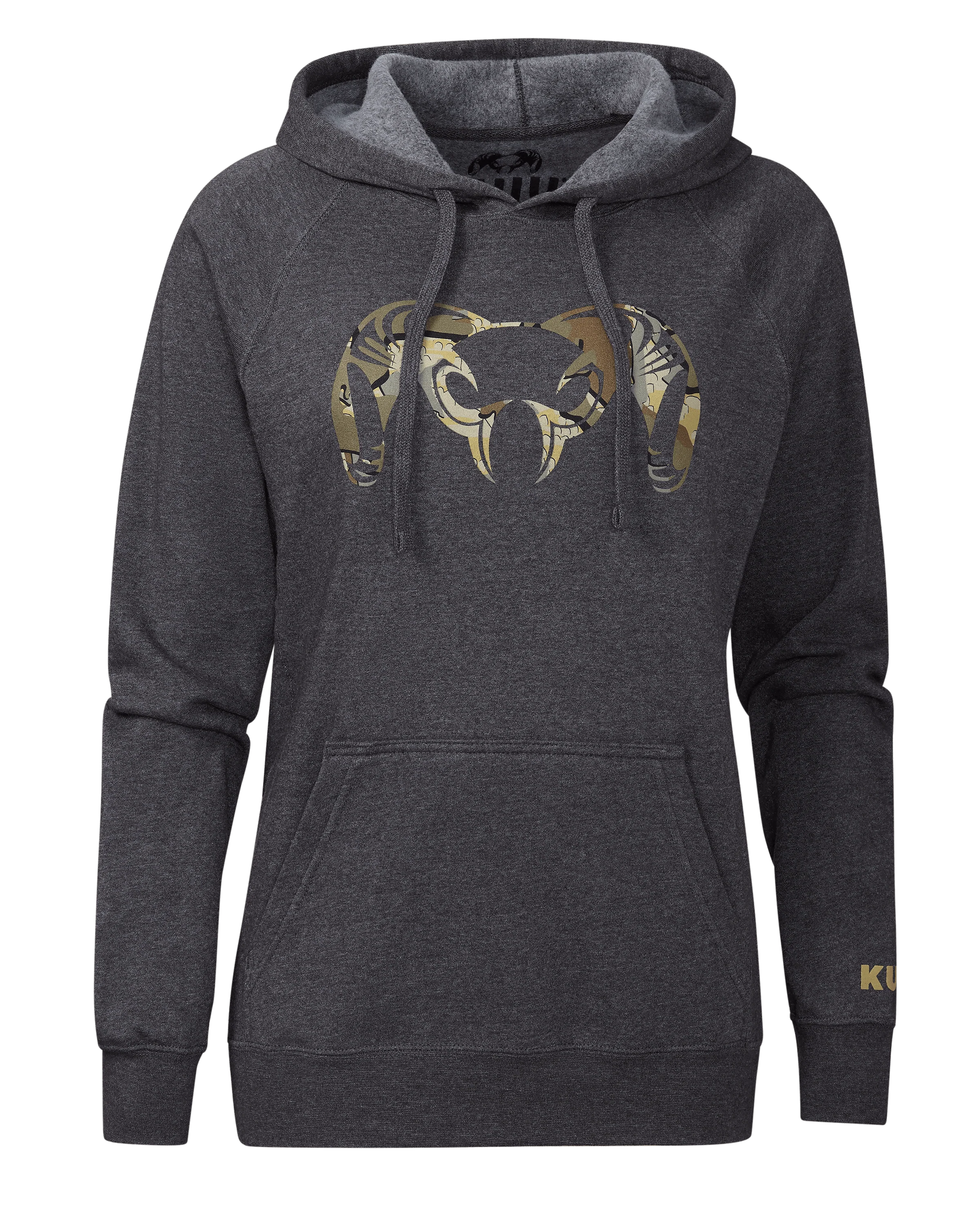 Women's Camo Big Ram Hoodie | Valo