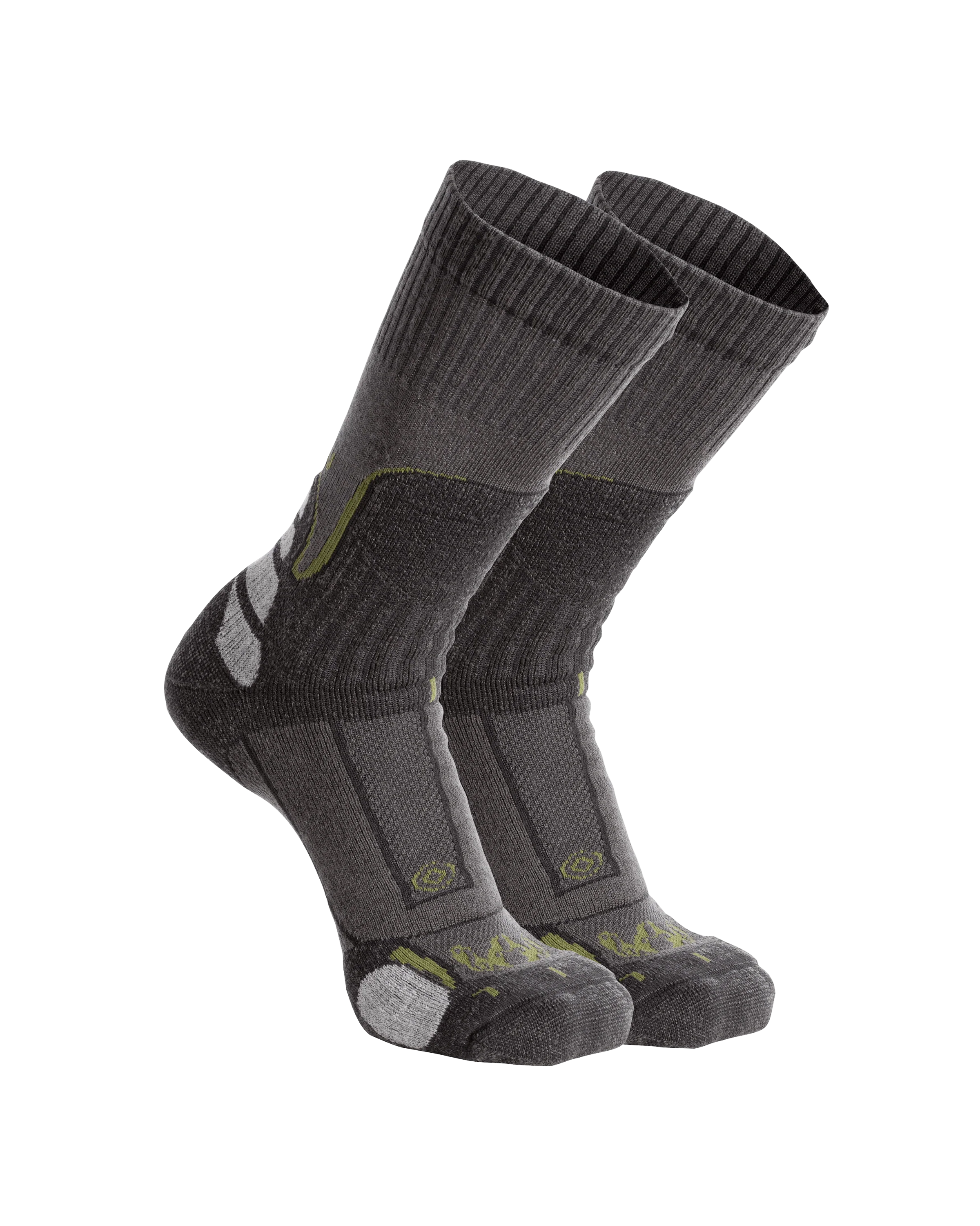Ultra Merino Midweight Mountain Sock 2-Pair Pack | Grey Green