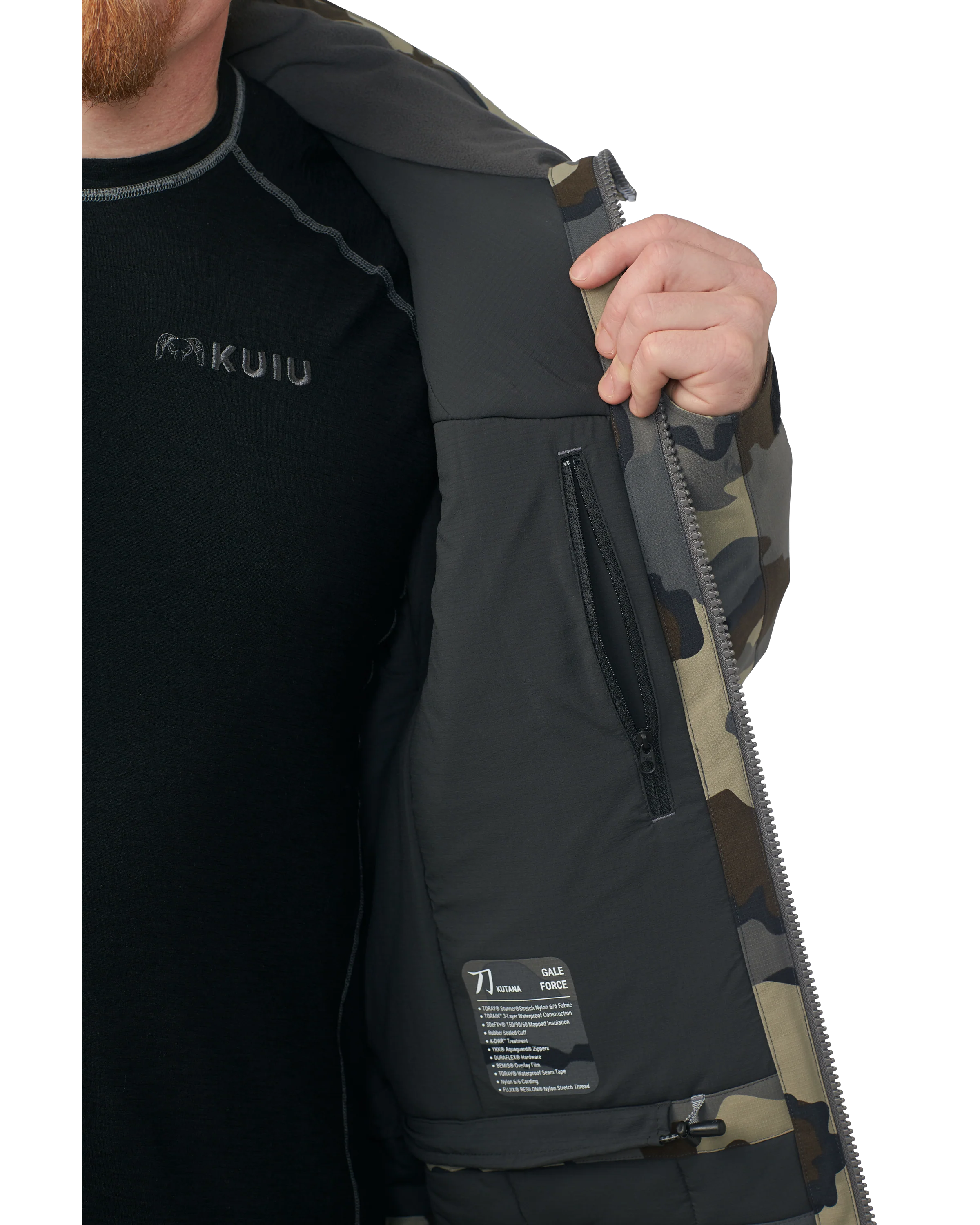 KUIU Kutana Gale Force Hooded Jacket | Vias