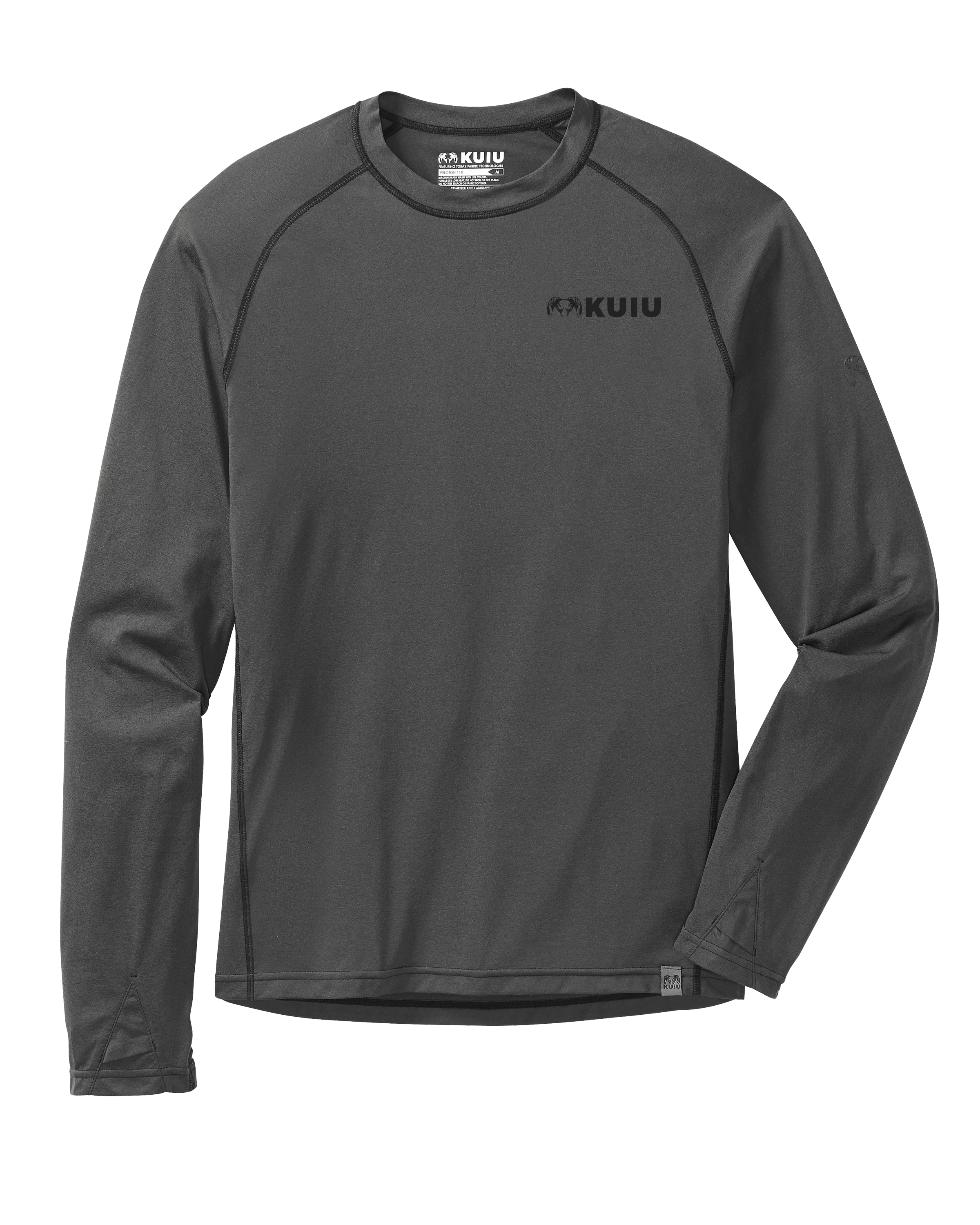 Peloton 118 LS Crew-T | Gunmetal