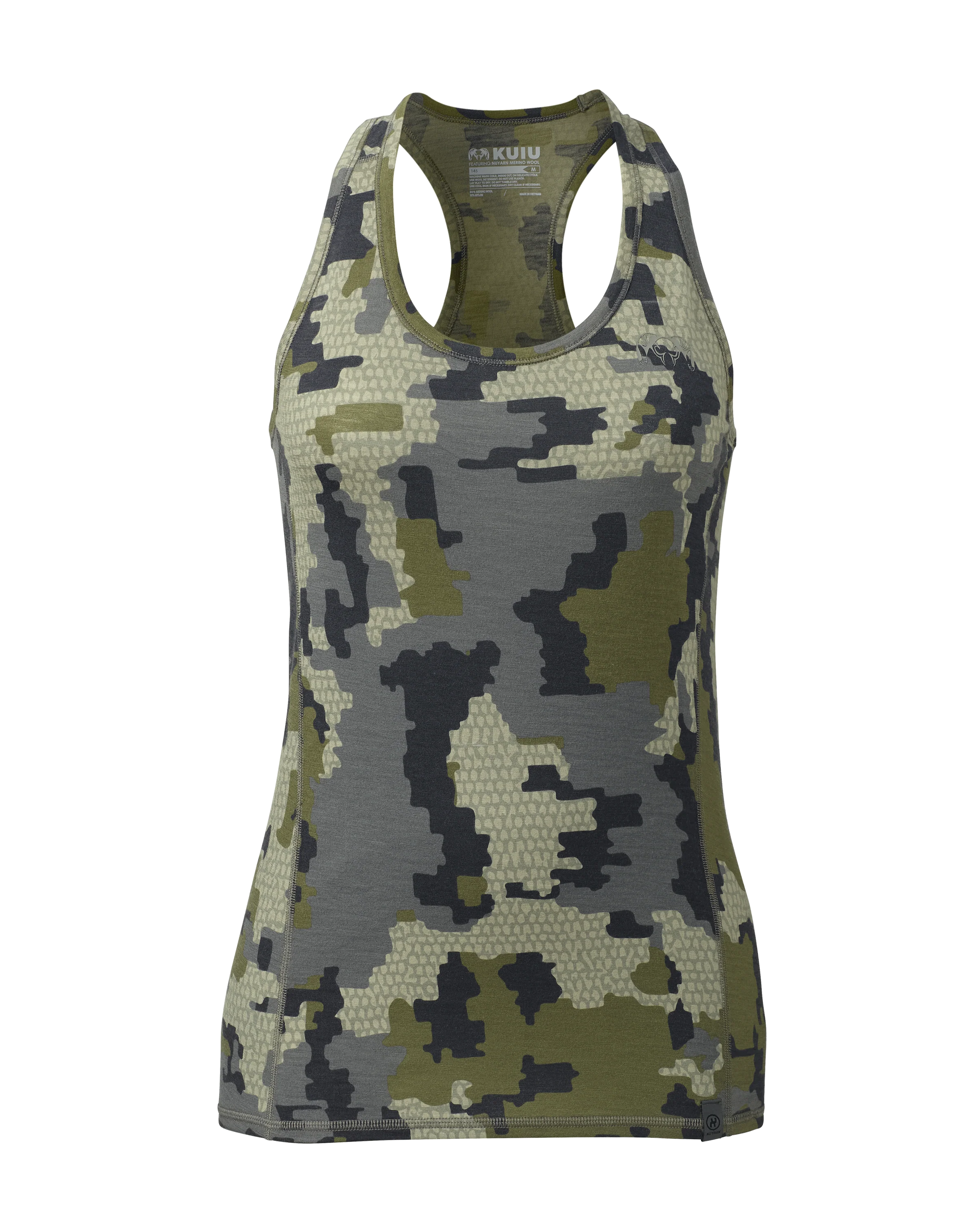 Women's ULTRA Merino 145 Racerback Tank | Verde