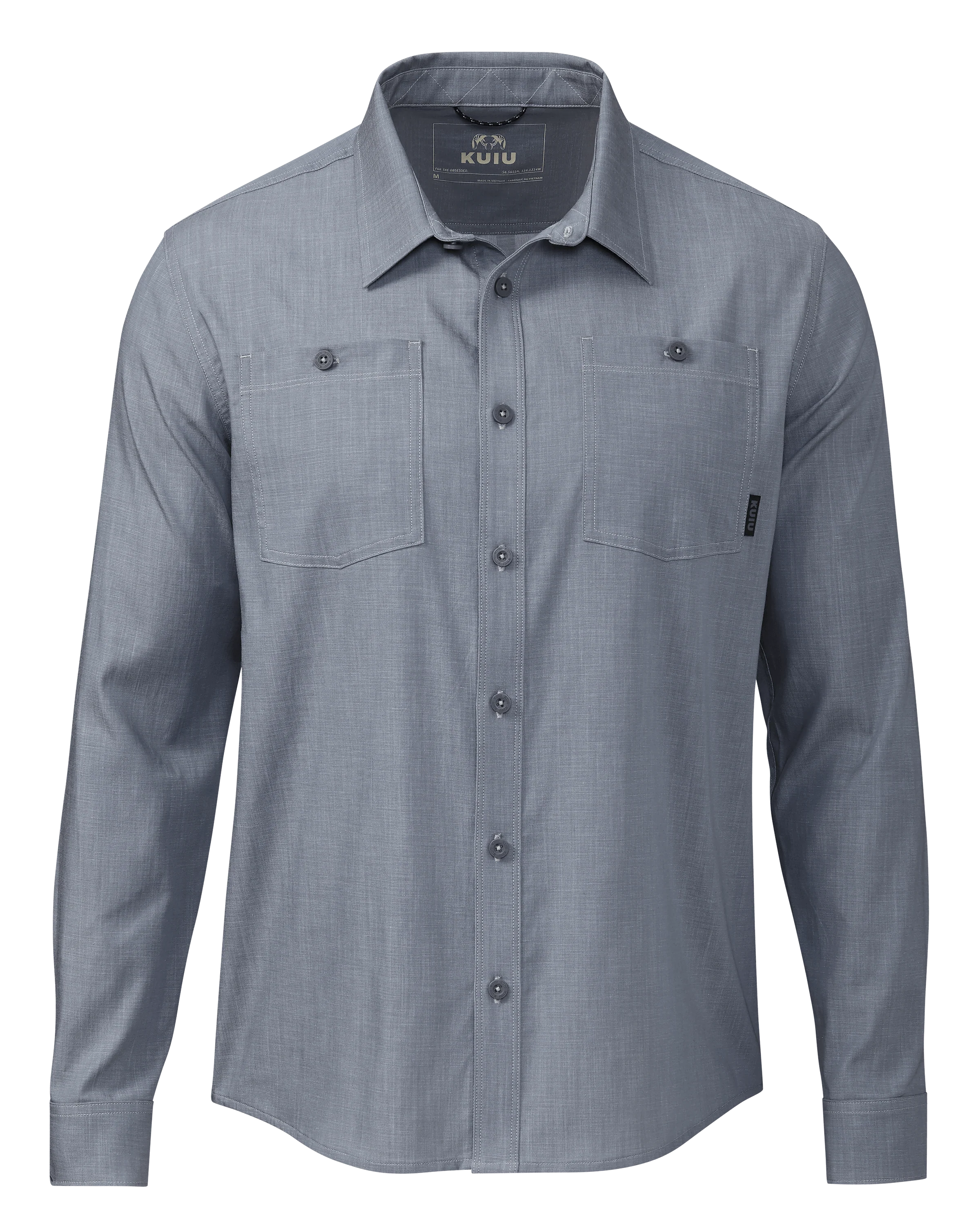 Terrace LS Shirt | Storm Chambray