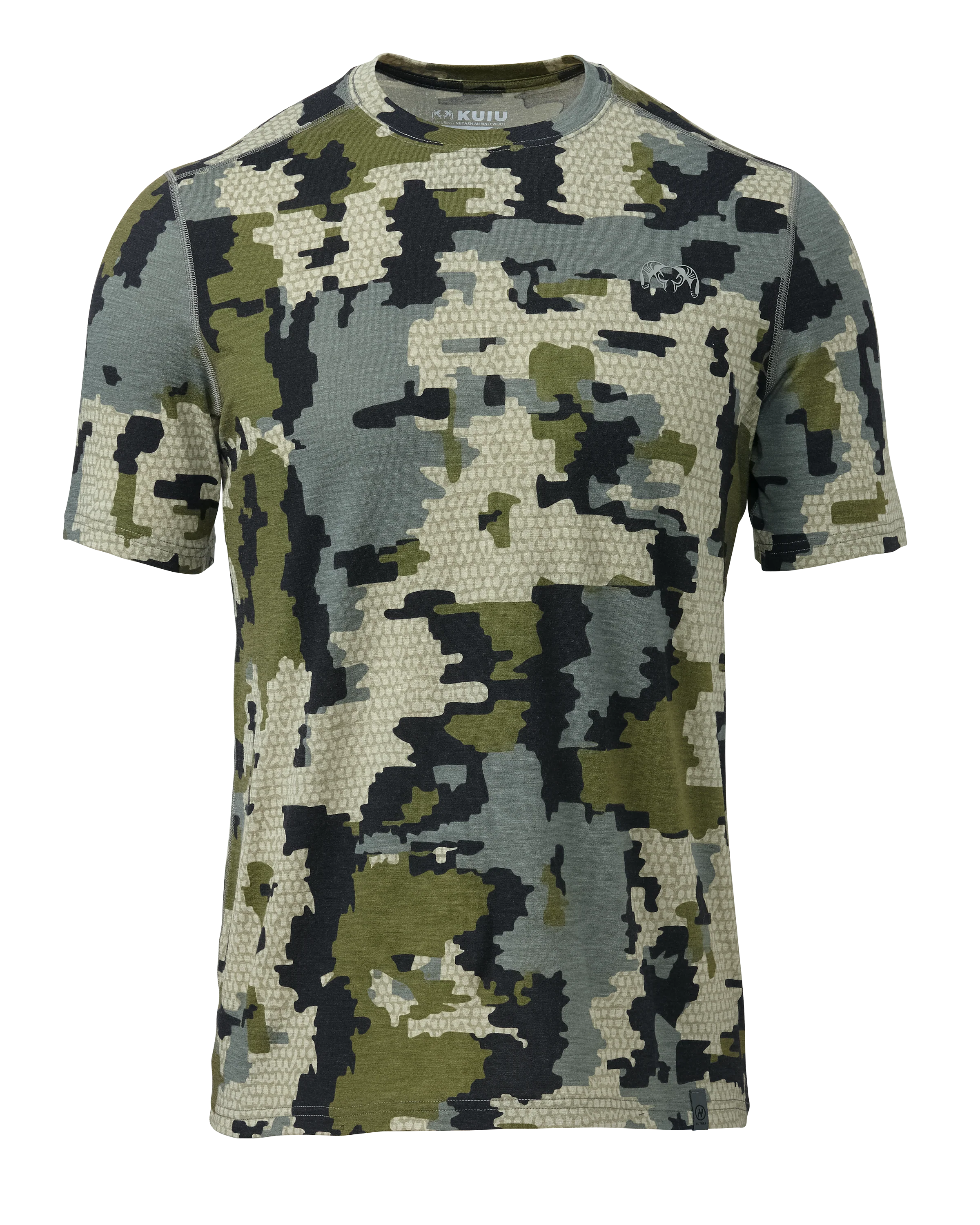 ULTRA Merino 120 LT SS Crew-T | Verde