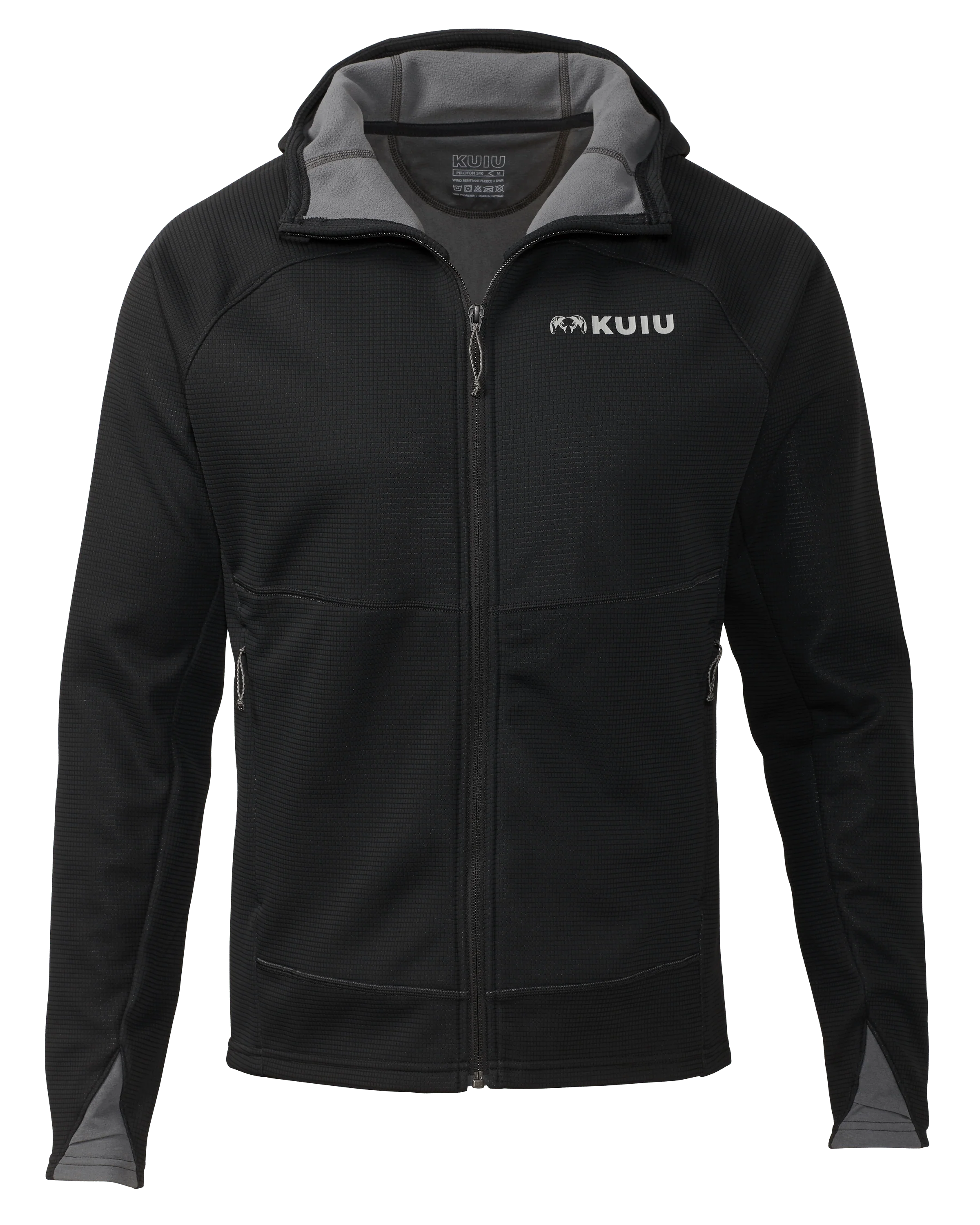 Peloton 240 Full Zip Hoodie | Black