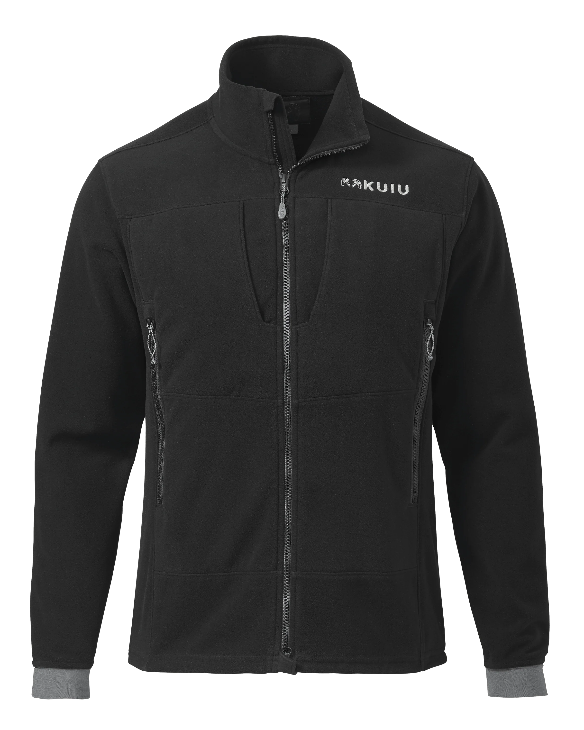 Outlet Wind Pro Fleece Full Zip | Black