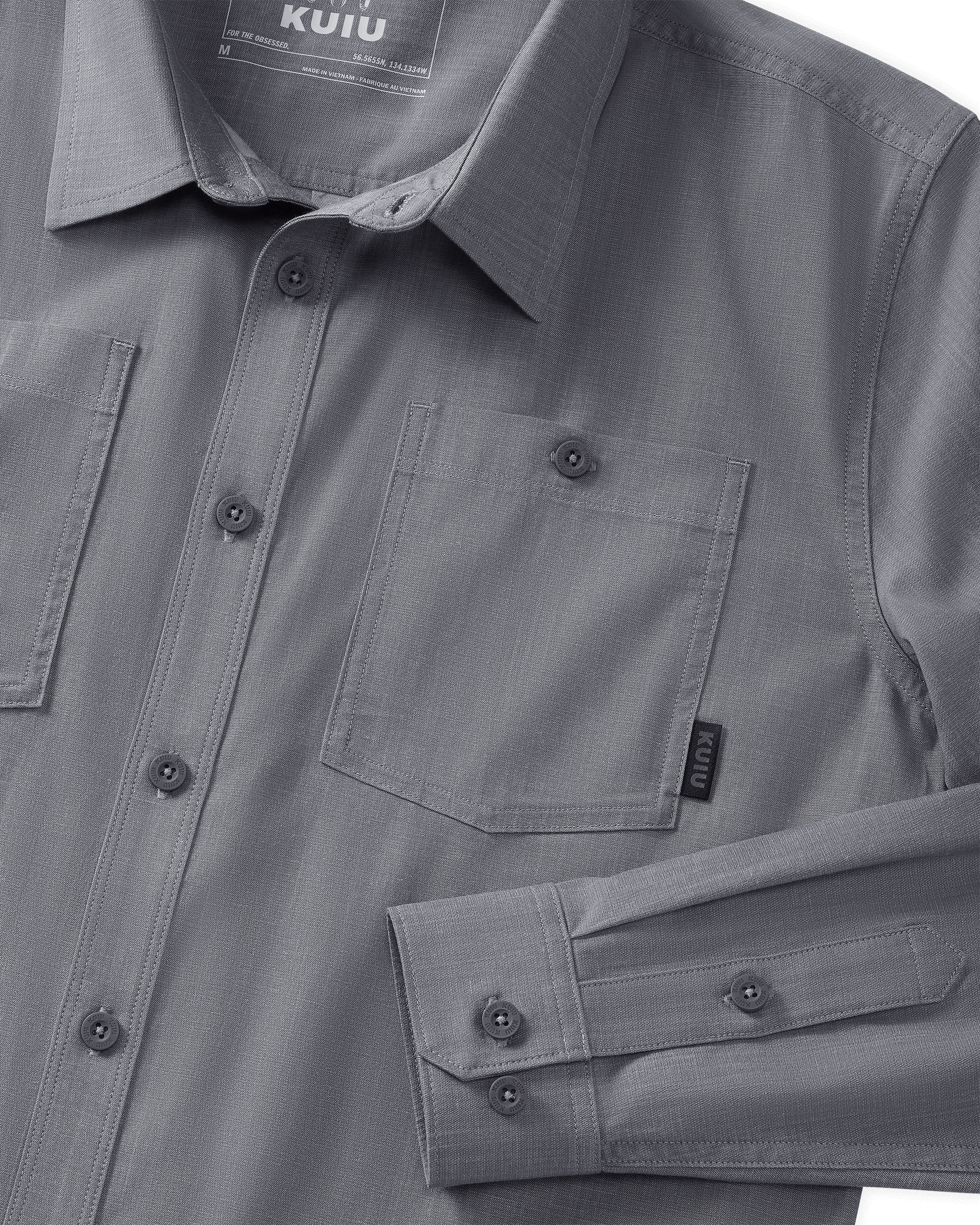 Terrace LS Shirt | Castle Rock Chambray
