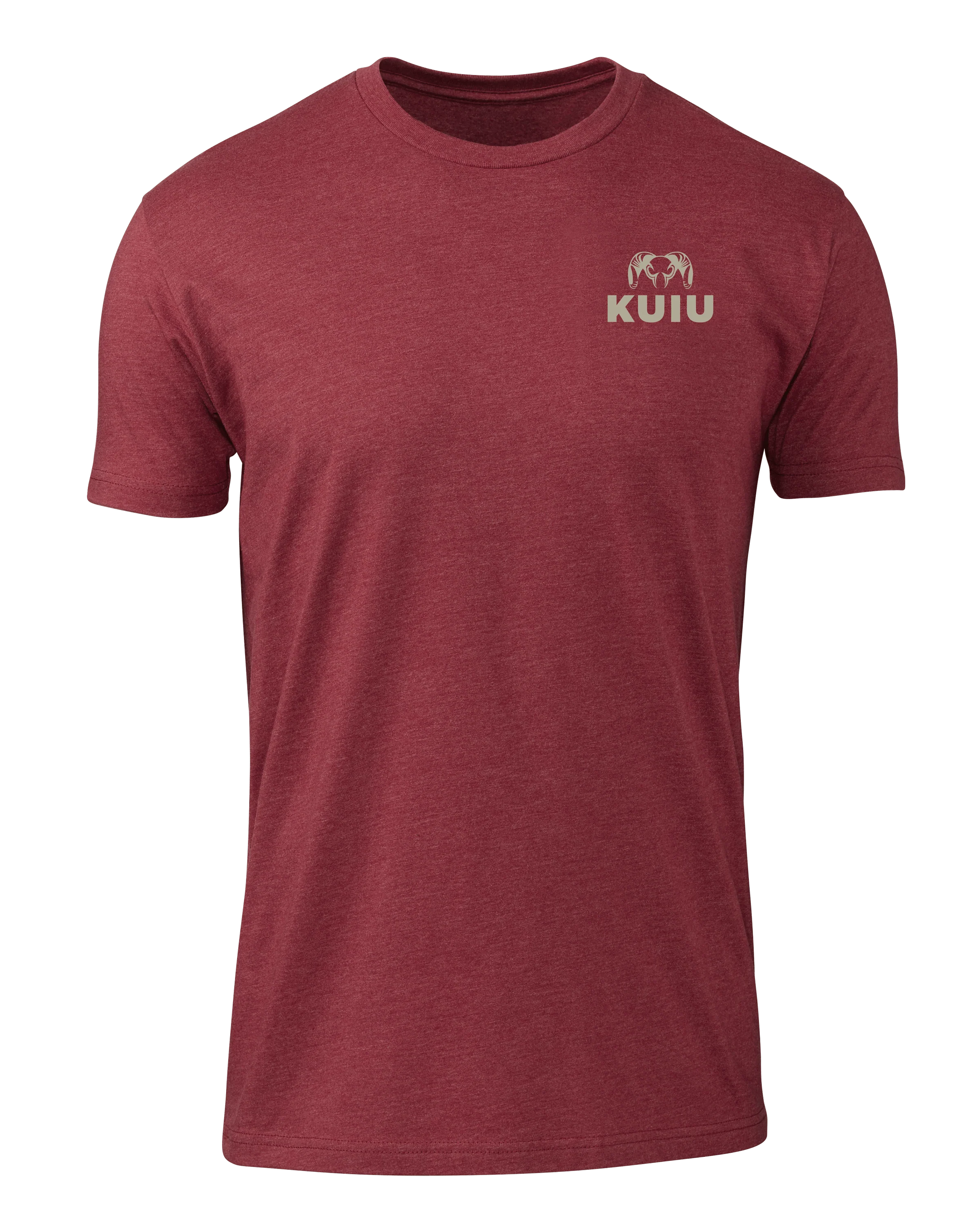 KUIU Vias Ram Flag T-Shirt | Cardinal