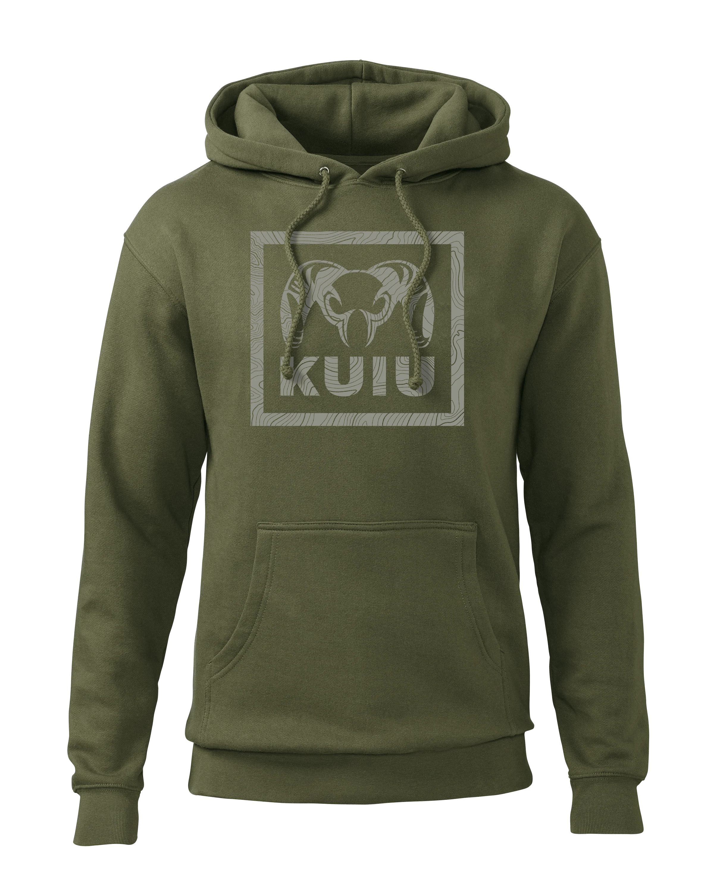 KUIU Topo Box Hoodie | Army