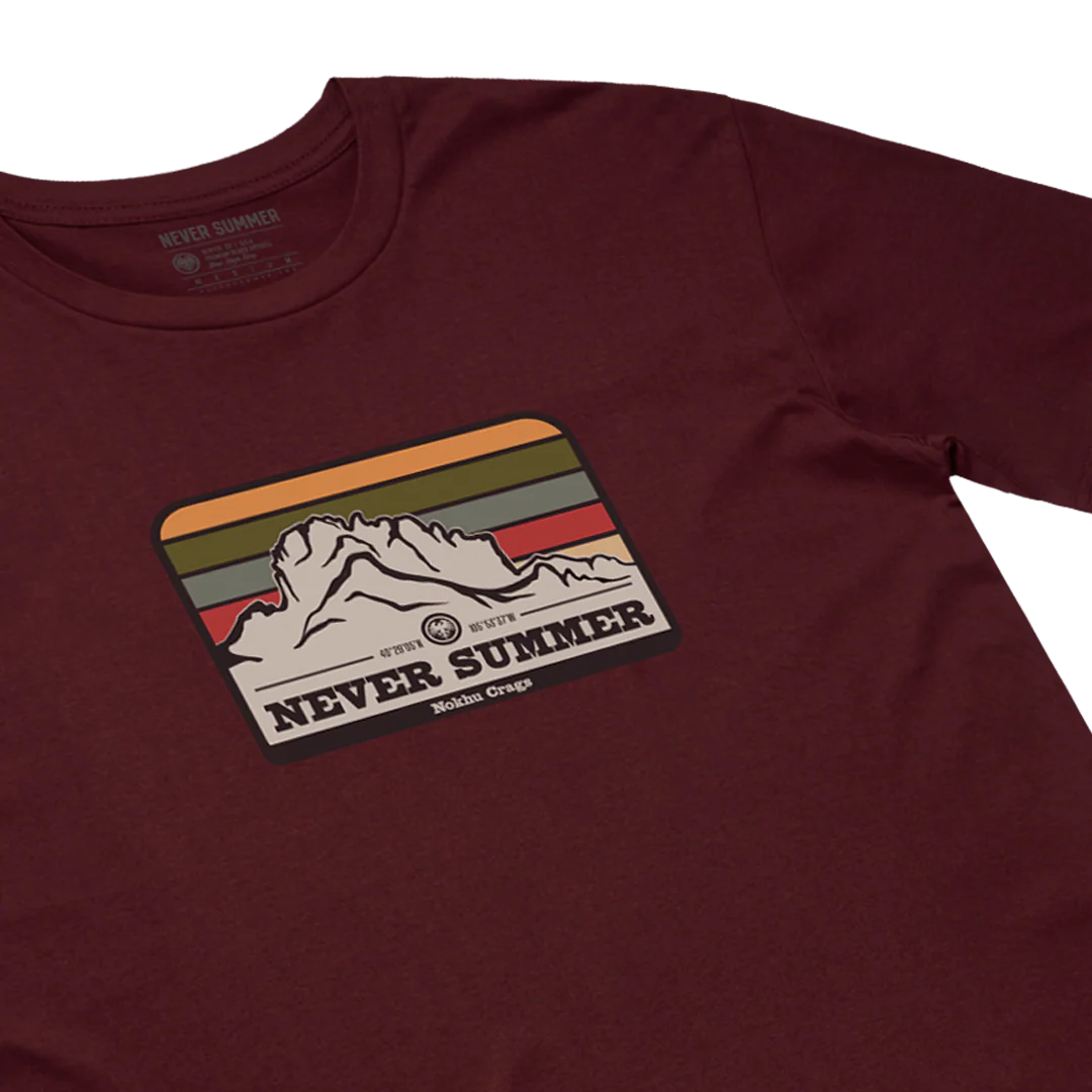 Never Summer Mountain Range Peak Tee